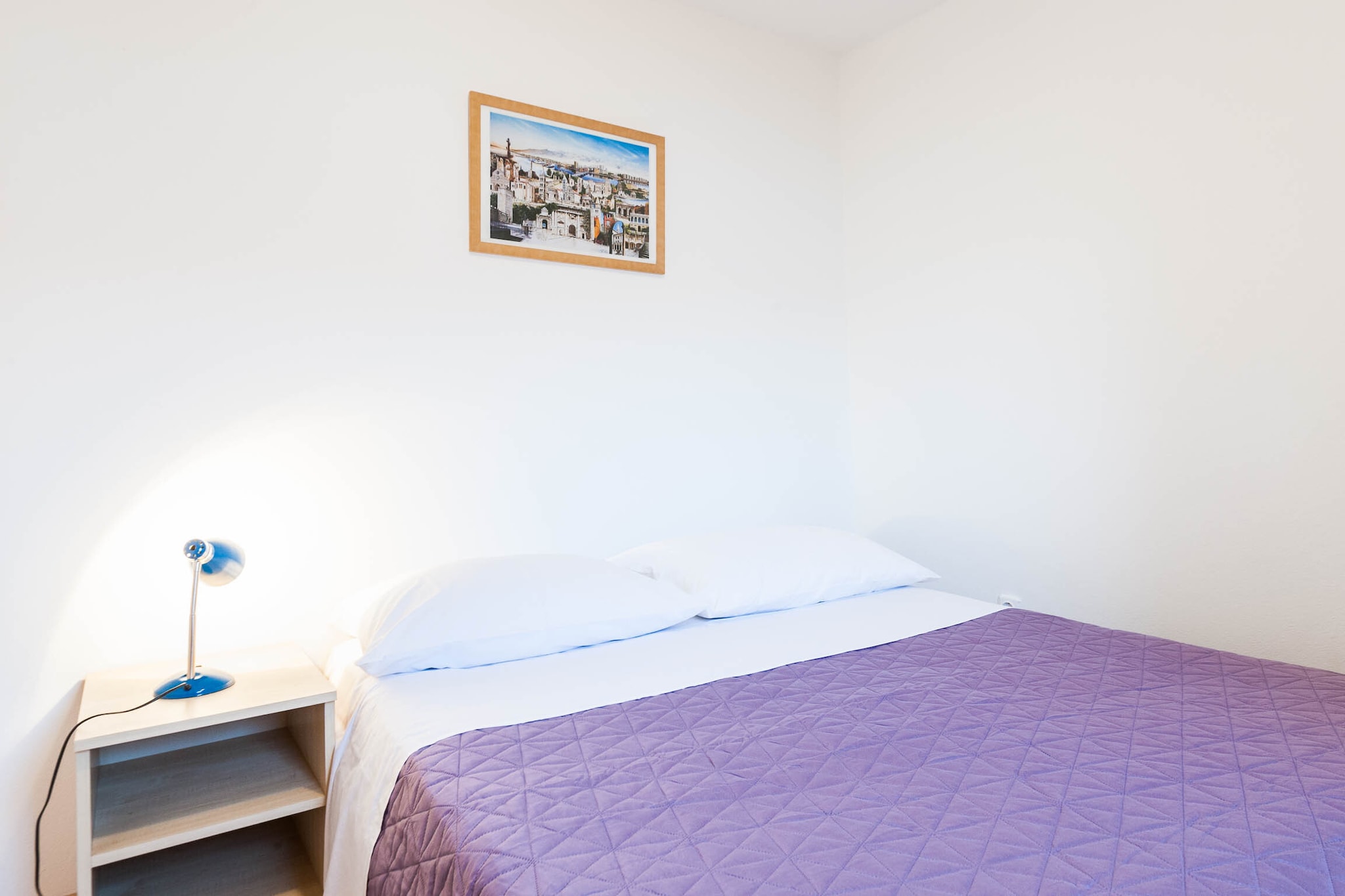 Cozy Apartments in Zadar with Sea and Mountain Views - One Bedroom Apartment with Balcony (owner 1)-Schlafzimmer