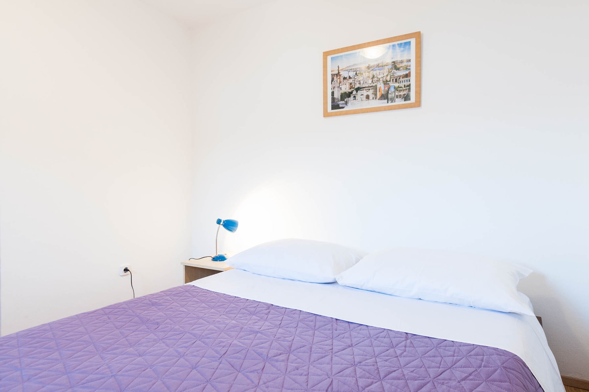 Cozy Apartments in Zadar with Sea and Mountain Views - One Bedroom Apartment with Balcony (owner 1)-Schlafzimmer