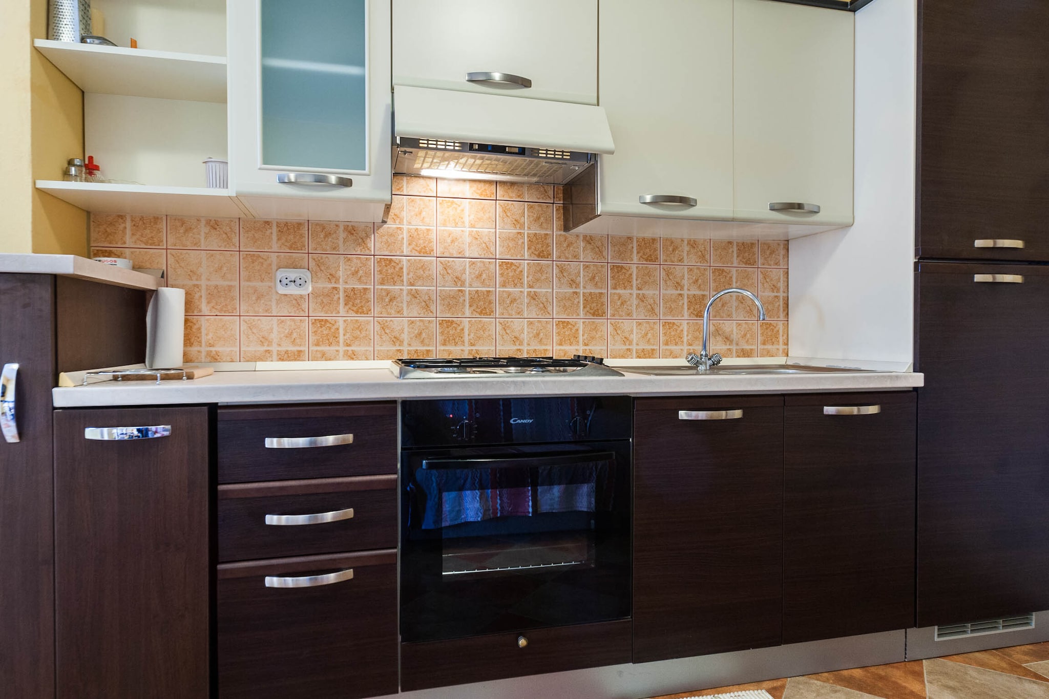 Cozy Apartments in Zadar with Sea and Mountain Views - One Bedroom Apartment with Balcony (owner 1)-Küche