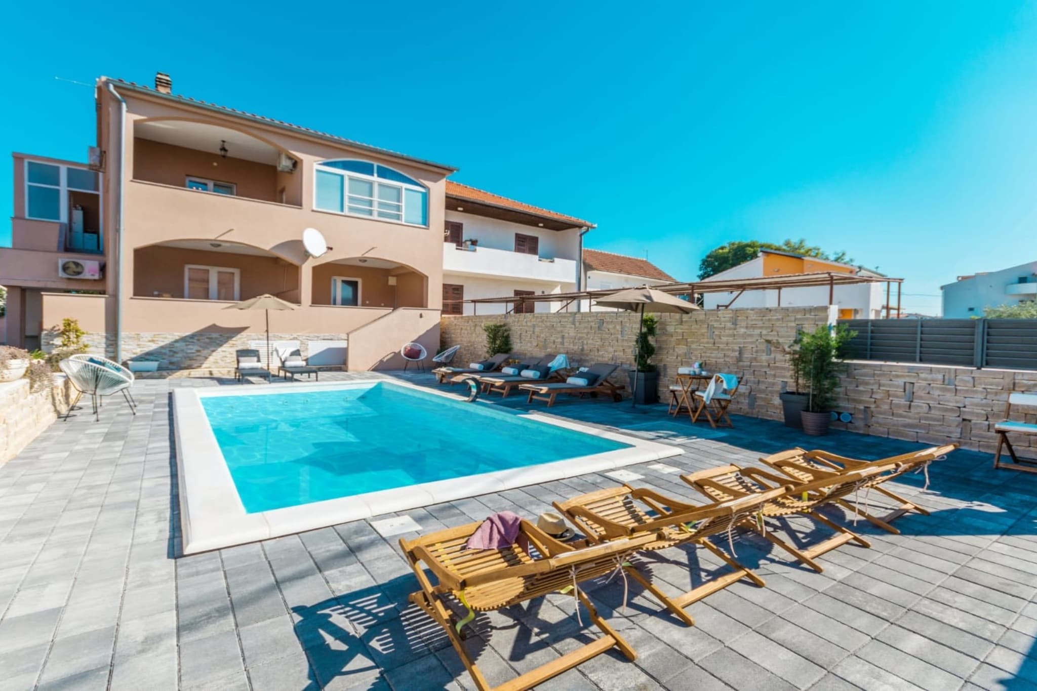 Villa Julia - Two Bedroom Apartment 1-Pool