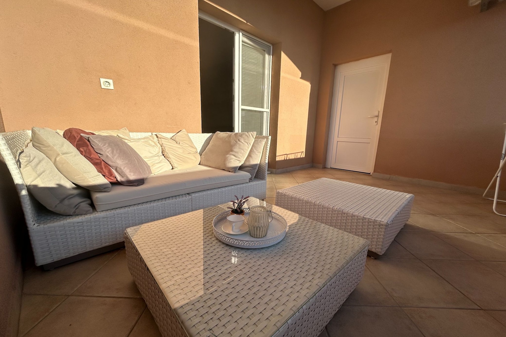 Villa Julia - Two Bedroom Apartment 6-Balcon-terrasse