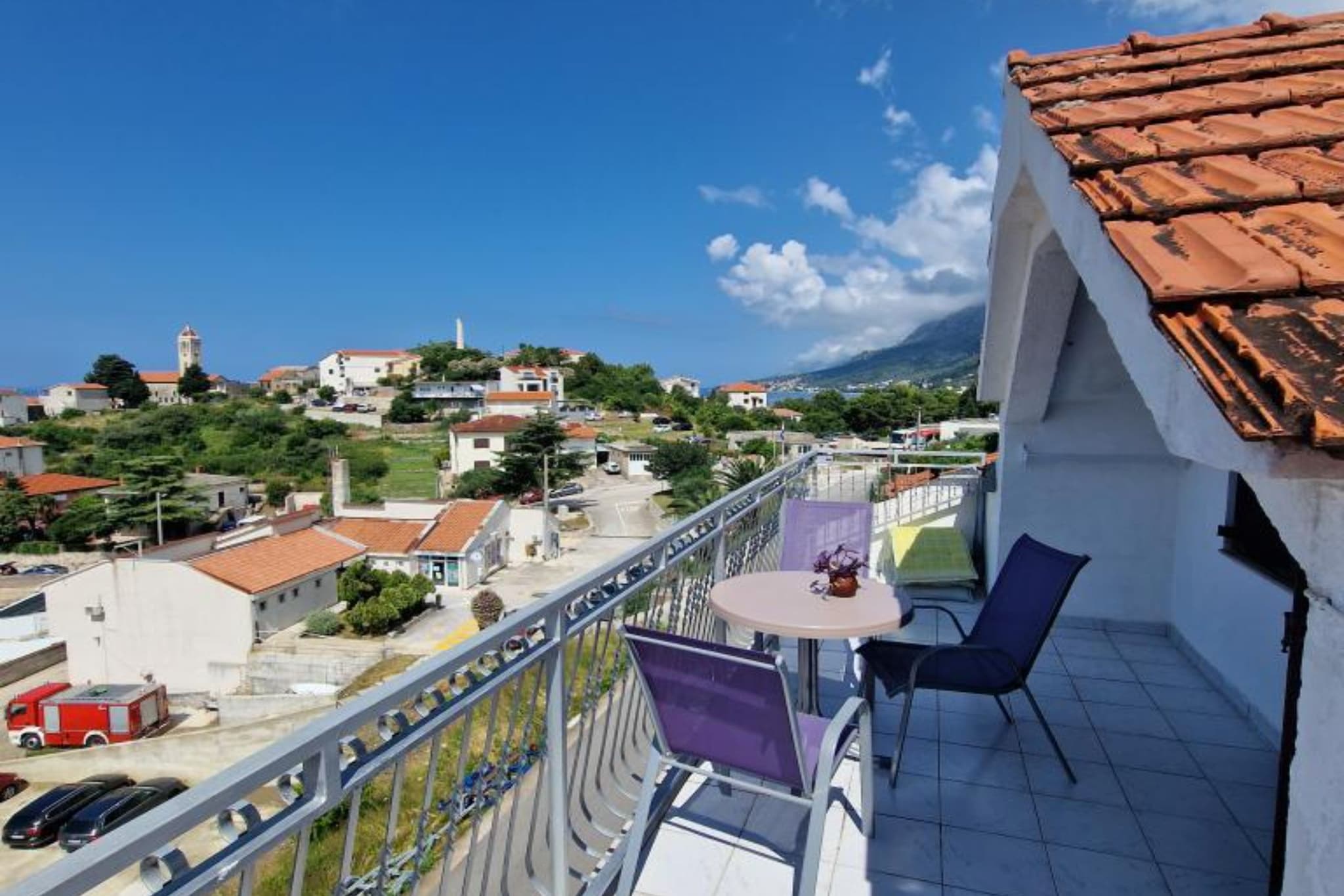 Two Bedroom Apartment with Terrace and Sea View 5-Terrasse
