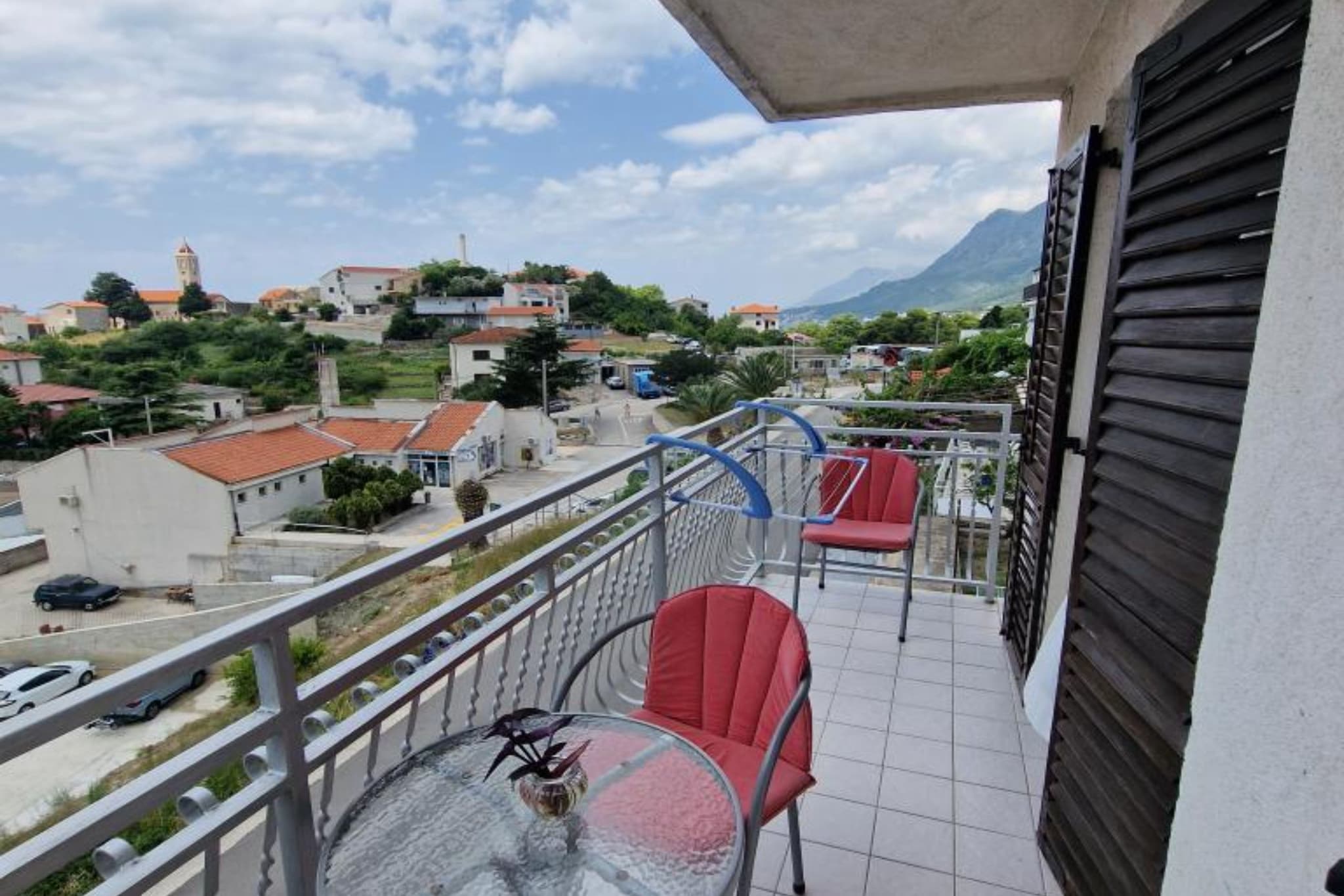 One Bedroom Apartment with Balcony and Sea View 3-Terrasbalkon