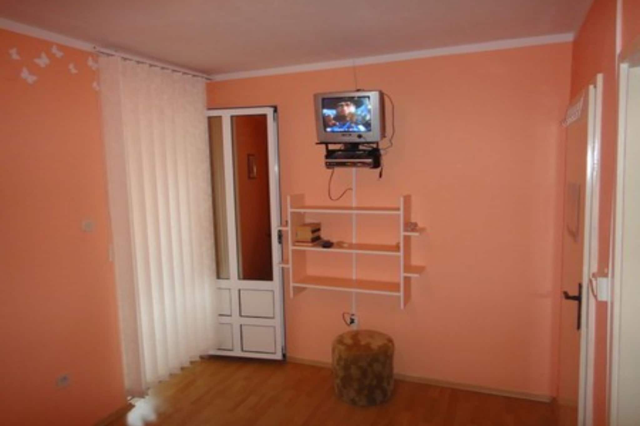 Seafront Apartments Pretner - Studio Apartment with Balcony and Sea View-Schlafzimmer