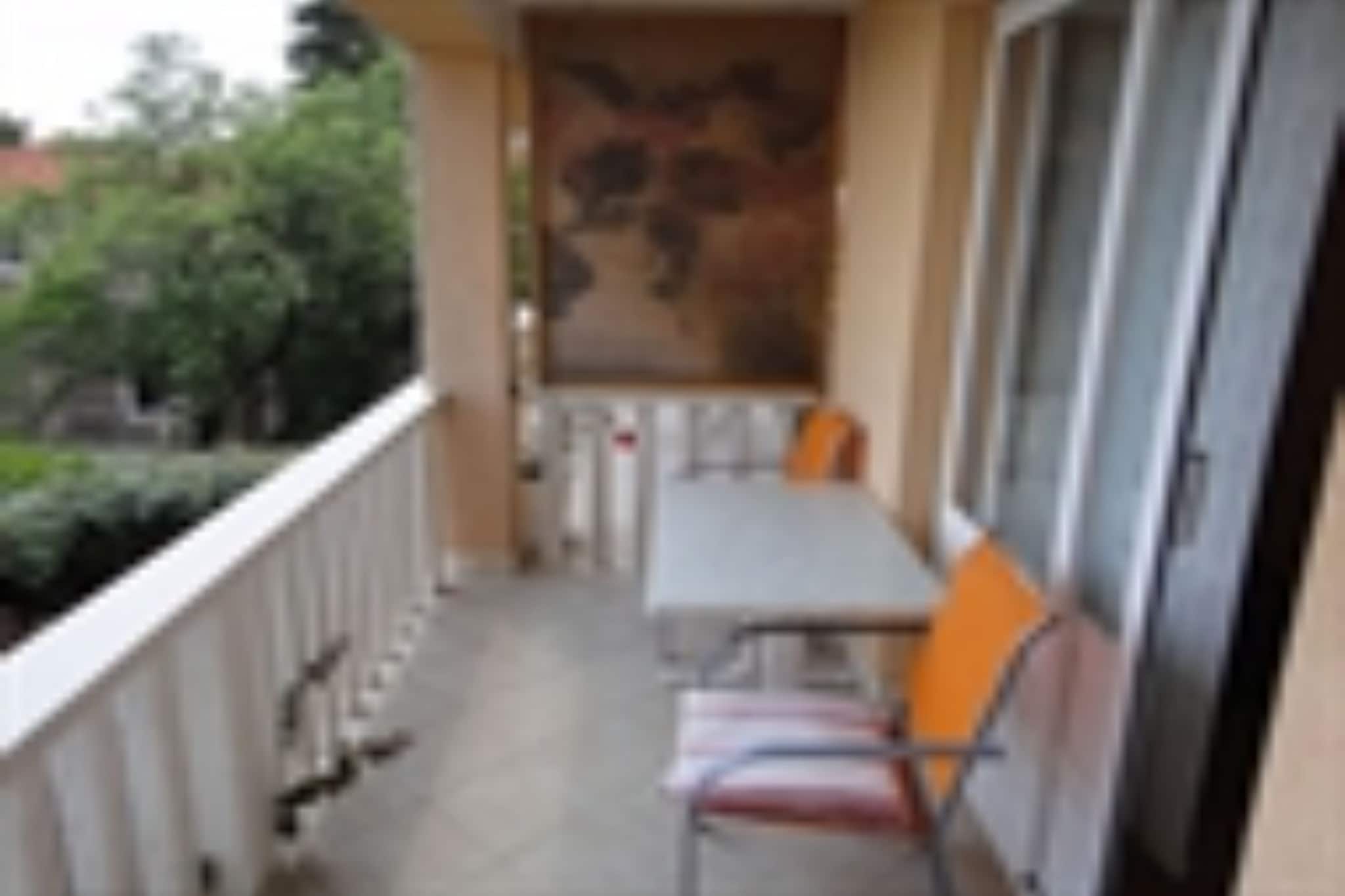 Seafront Apartments Pretner - Superior Studio Apartment with Balcony and Sea View-Terrassenbalkon