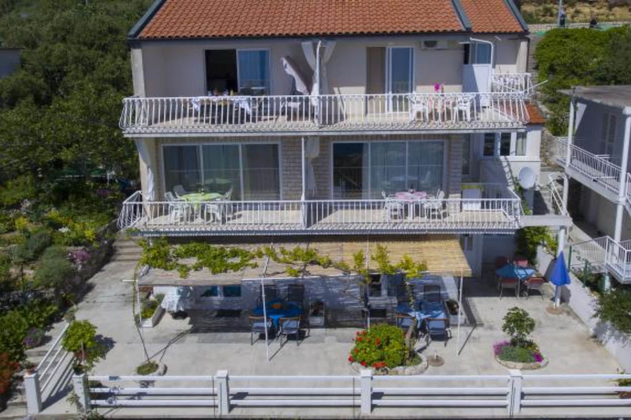 Sea View Apartments Lendic Podgora - Two Bedroom Apartment with  Terrace and Sea View-Outdoor
