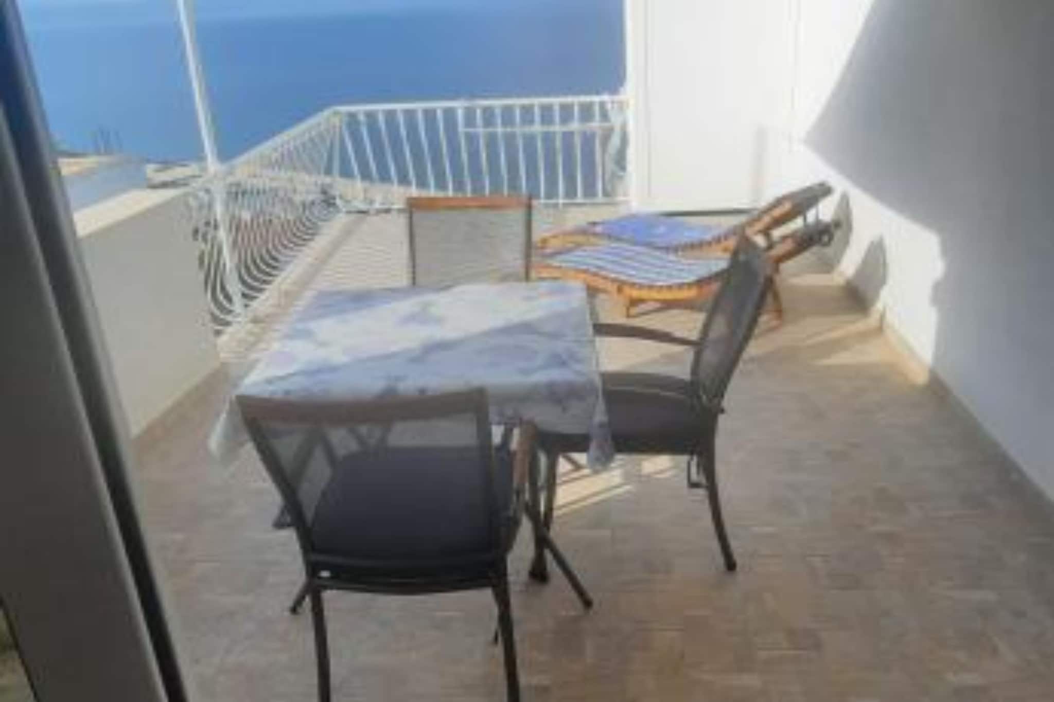 Sea View Apartments Lendic Podgora - Classic Studio Apartment with Terrace and Sea View-View
