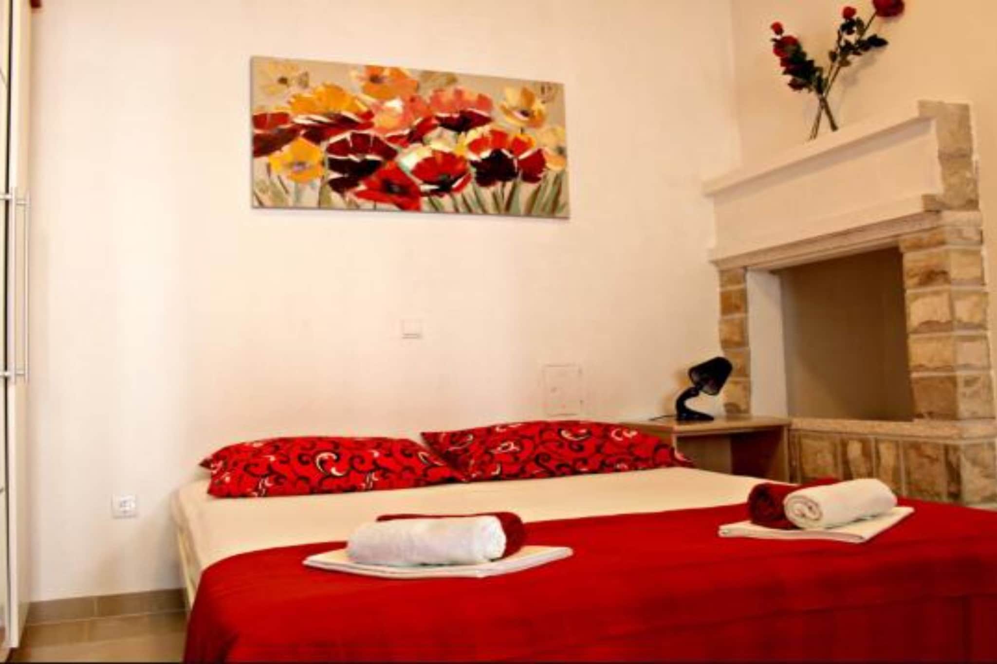 Sea View Apartments Lendic Podgora - Comfort Studio Apartment with  Balcony and Sea View-Living room