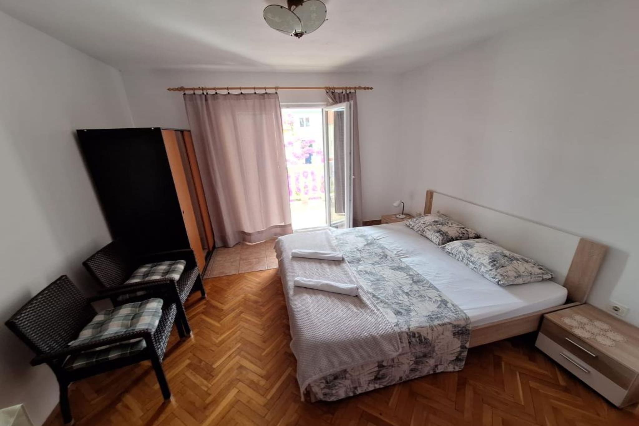 Apartments Villa Šesto - One Bedroom Apartment with Balcony(2)-Chambre