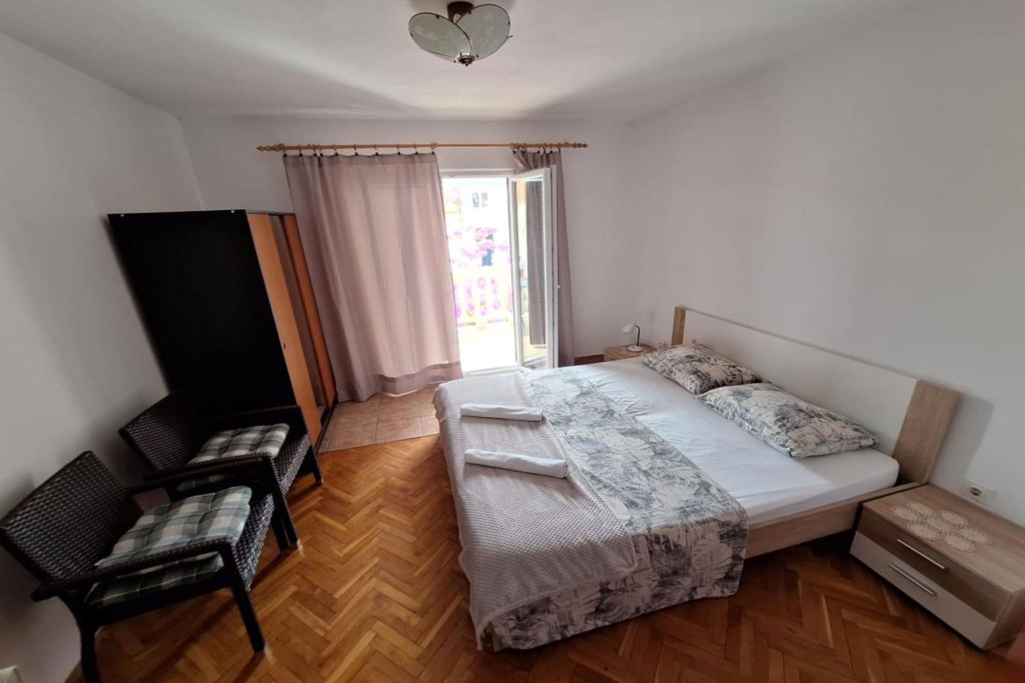 Apartments Villa Šesto - One Bedroom Apartment with Balcony(2)-Chambre