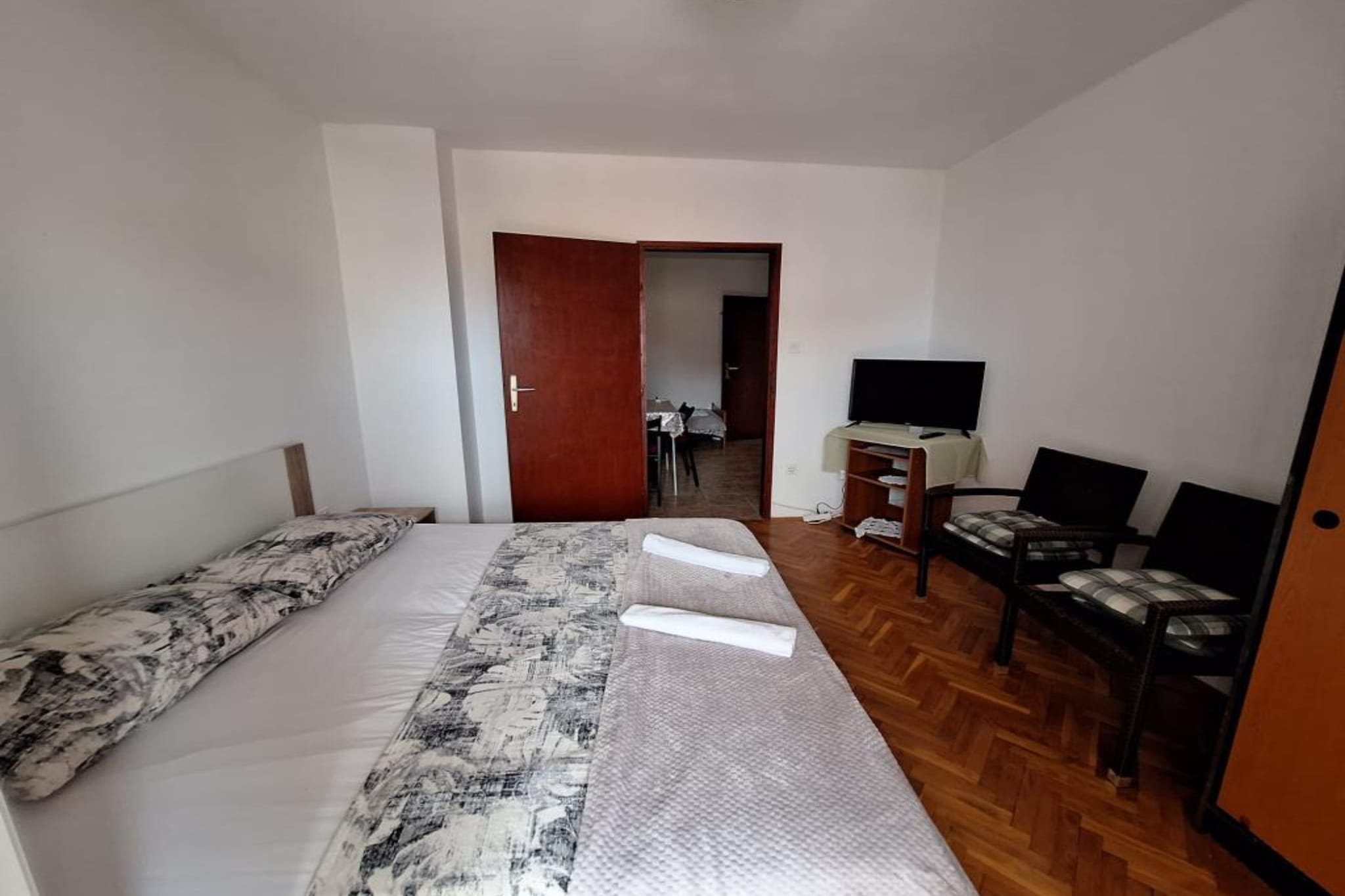 Apartments Villa Šesto - One Bedroom Apartment with Balcony(2)-Chambre