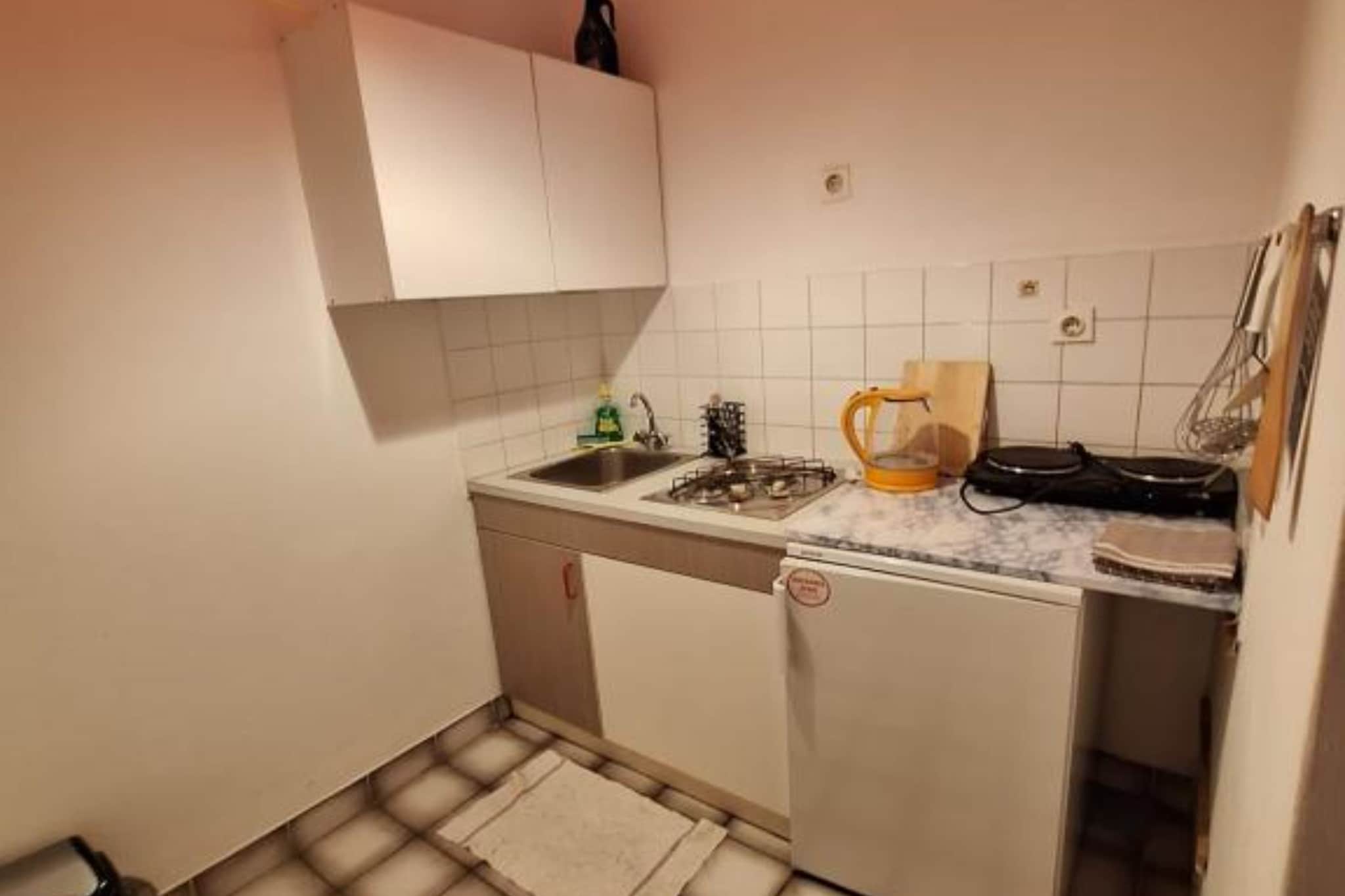 Apartments Villa Šesto - One Bedroom Apartment with Balcony(2)-Cuisine