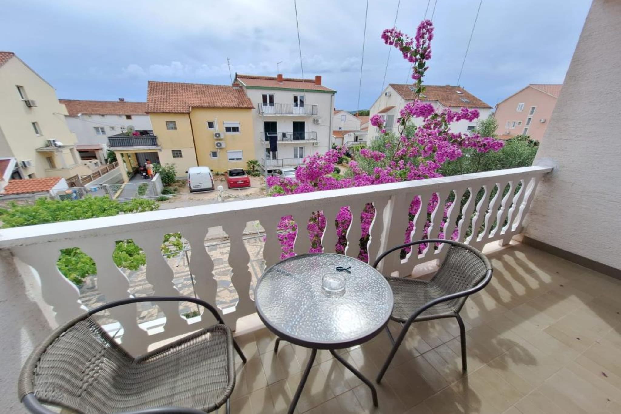 Apartments Villa Šesto - One Bedroom Apartment with Balcony(2)-Balcon-terrasse