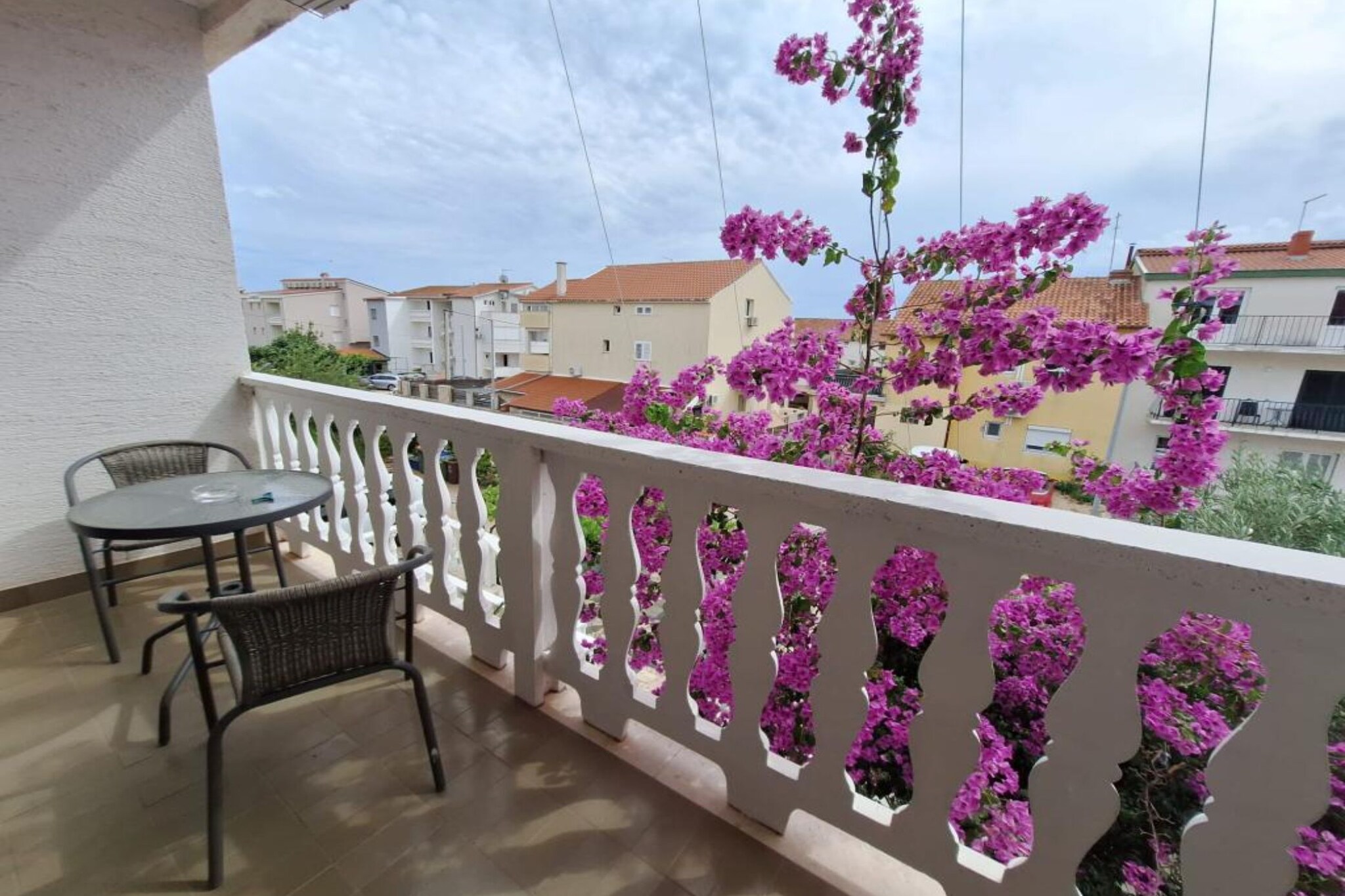 Apartments Villa Šesto - One Bedroom Apartment with Balcony(2)-Balcon-terrasse