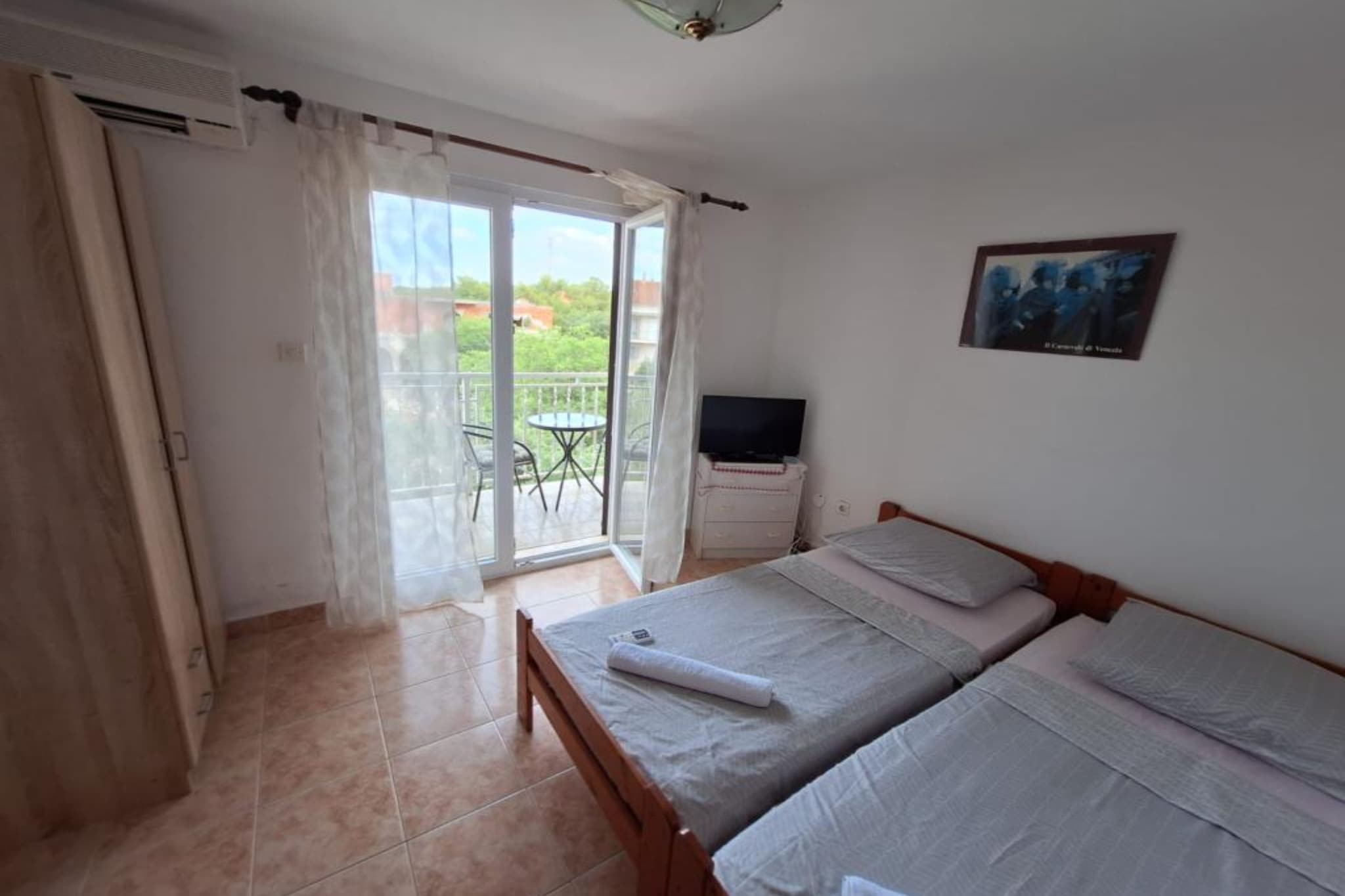 Apartments Villa Šesto - Classic One Bedroom Apartment with Balcony(3)-Chambre