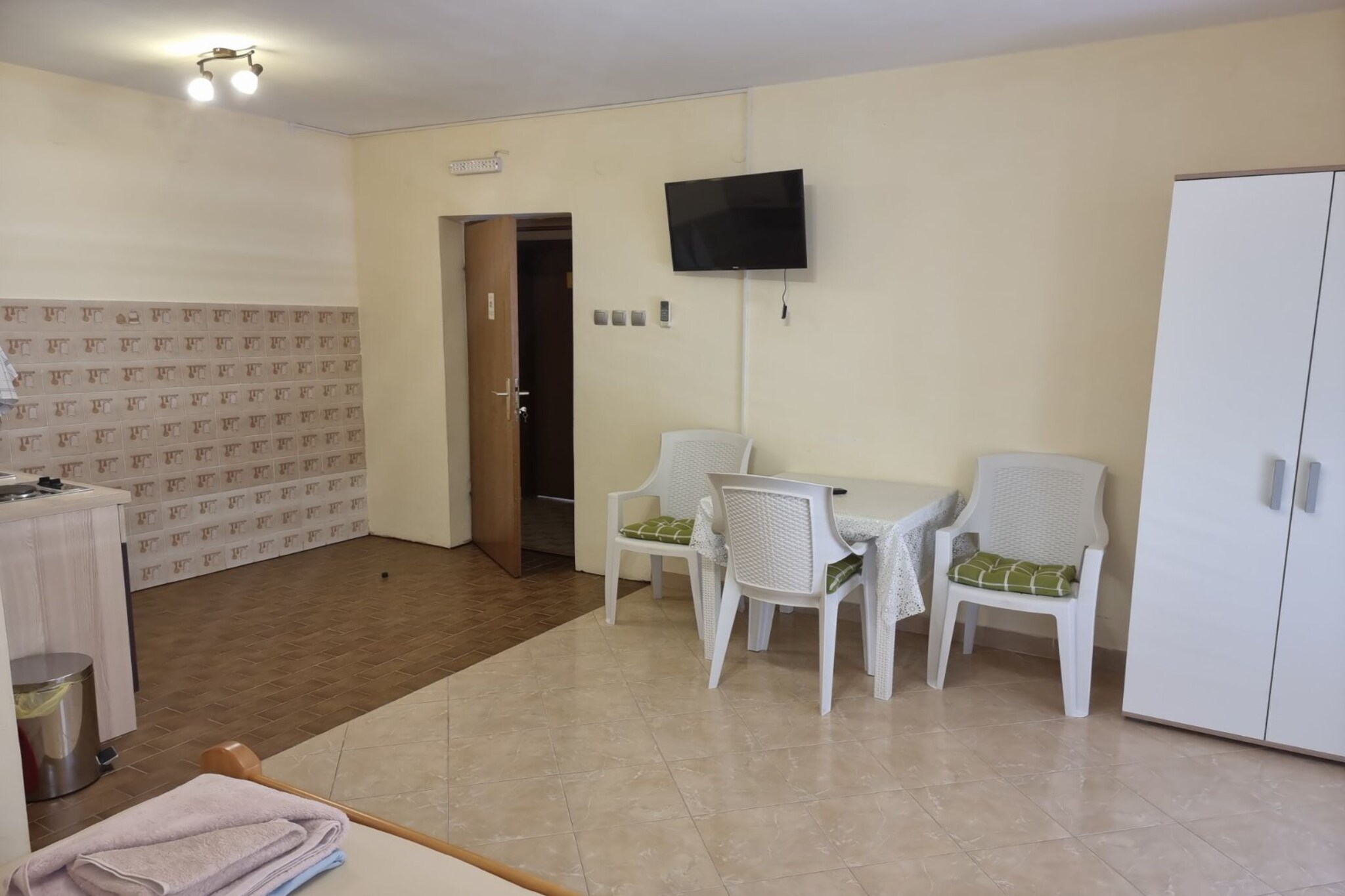 Apartments Željka - Studio Apartment with Terrace with Sea View (6)-Küche