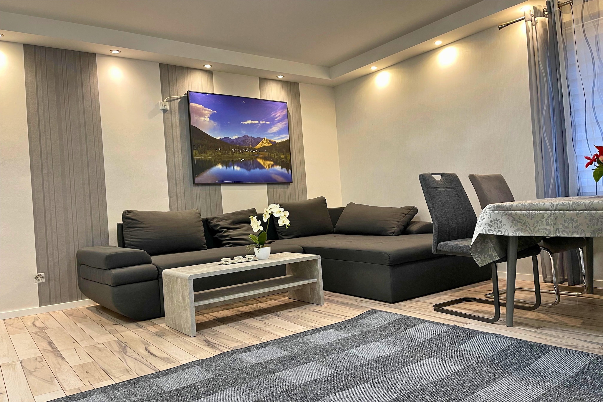 AdG2 Familien-Apartment in Trier-Woonkamer