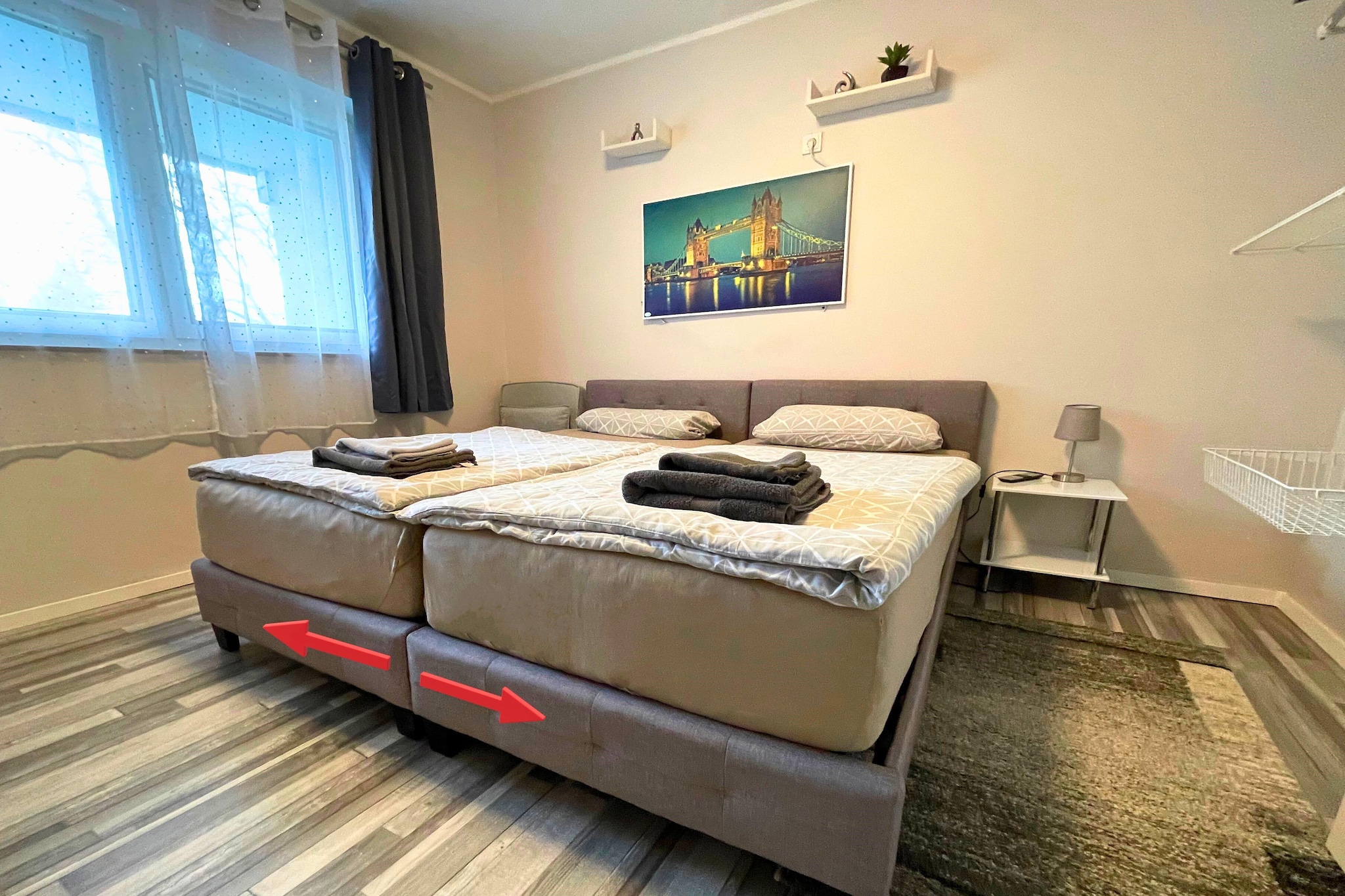 AdG2 Familien-Apartment in Trier-Slaapkamer