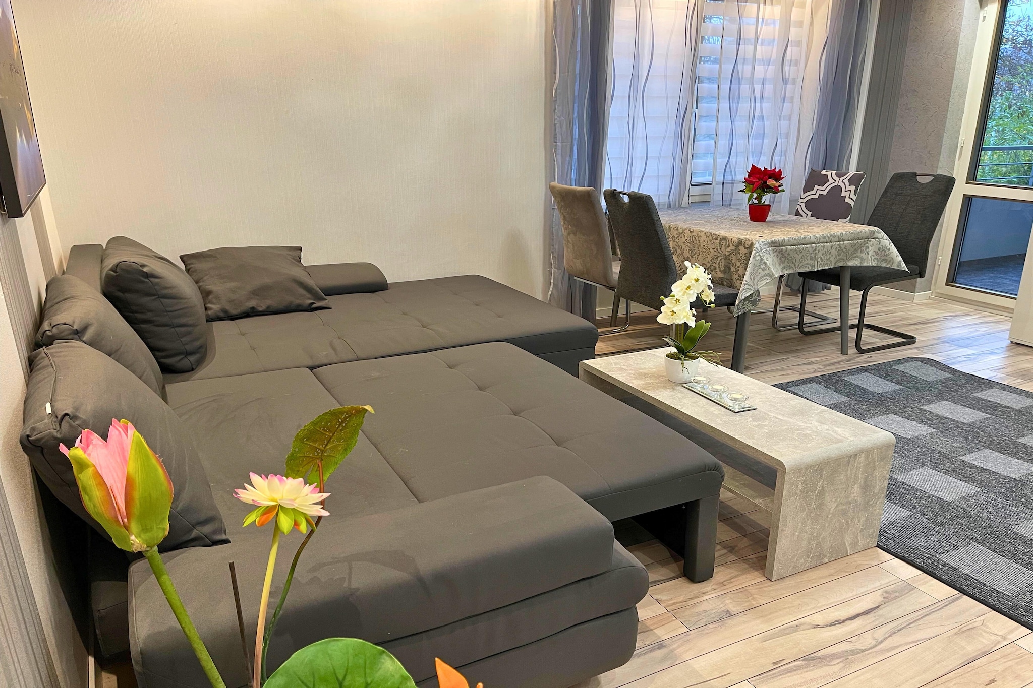 AdG2 Familien-Apartment in Trier-Woonkamer