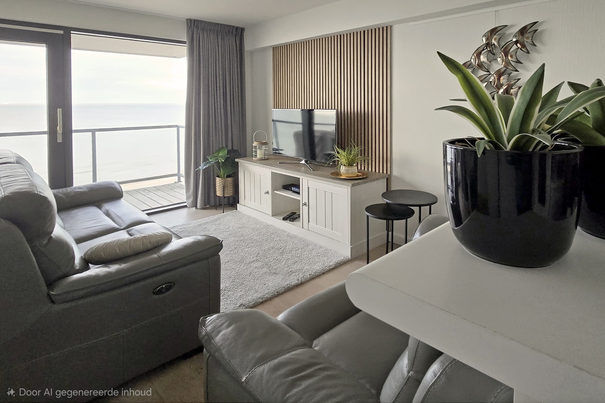 Apartment by North Sea with Ocean Views