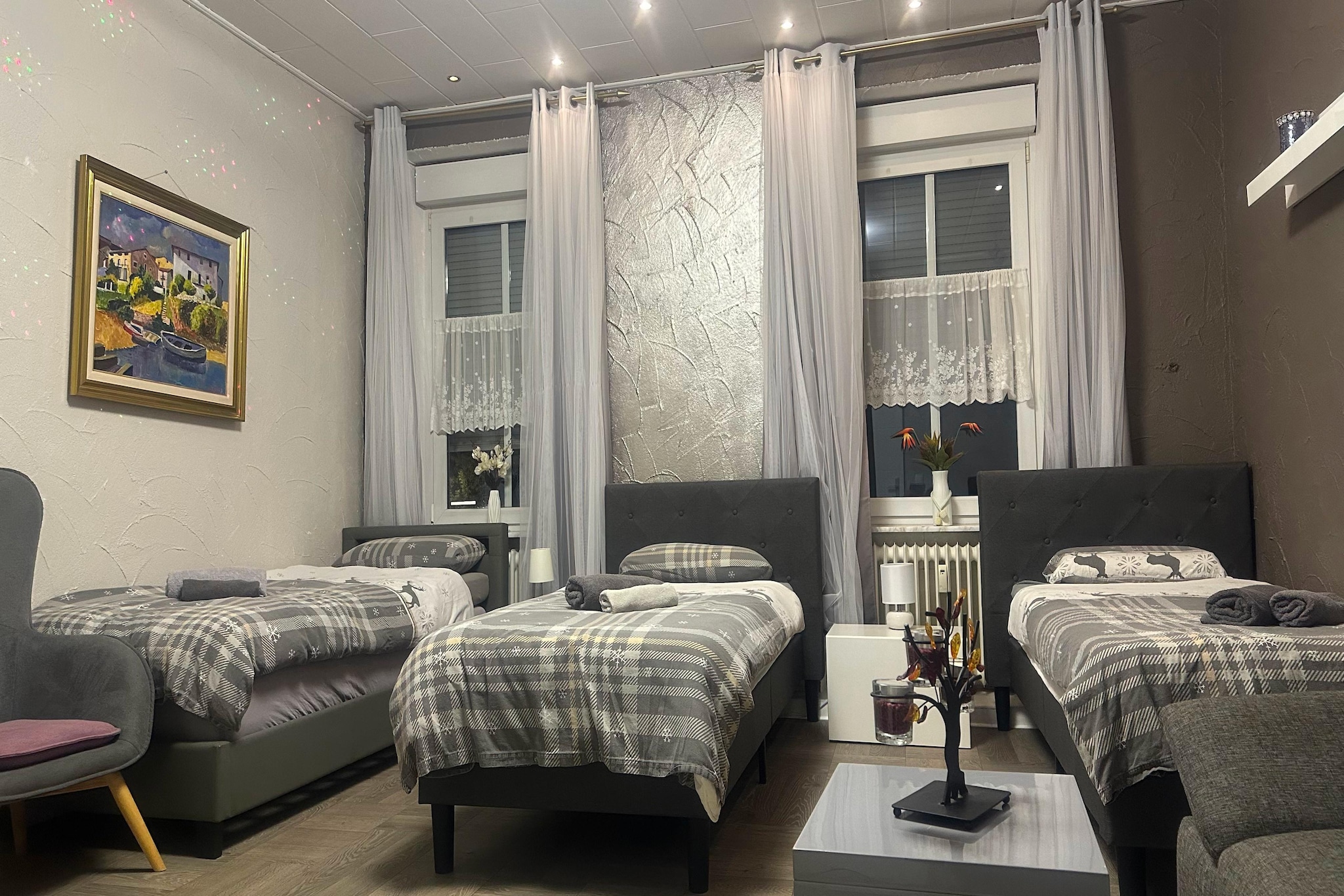 PH4 Familien Apartment Pellinger-Hof-Woonkamer