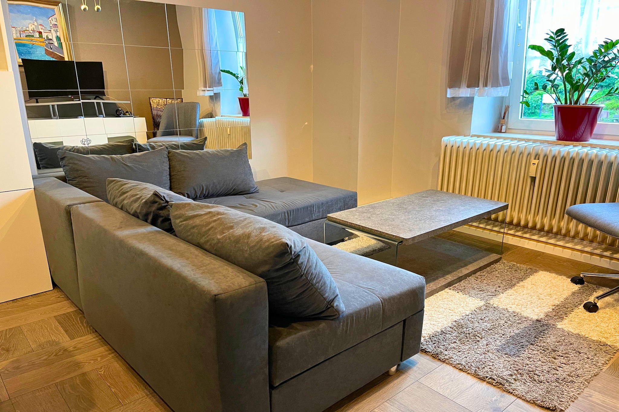 PH4 Familien Apartment Pellinger-Hof-Woonkamer