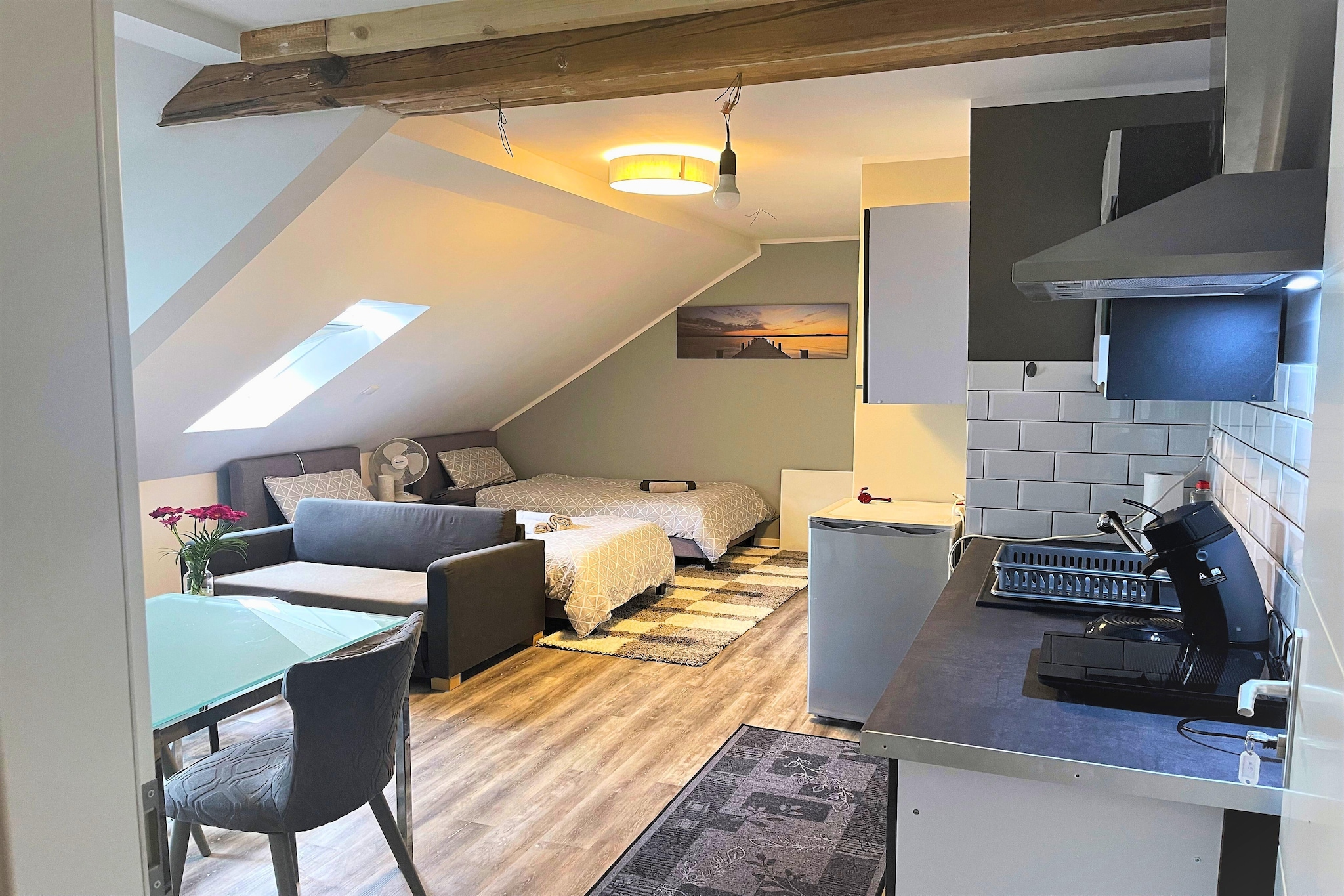 PH5 Pellinger-Hof Studio Apartment-Woonkamer