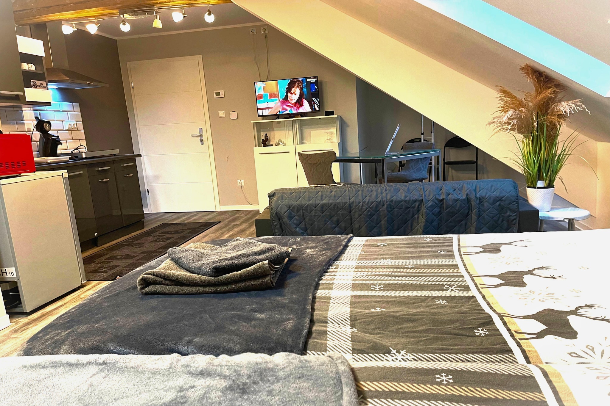PH5 Pellinger-Hof Studio Apartment-Woonkamer