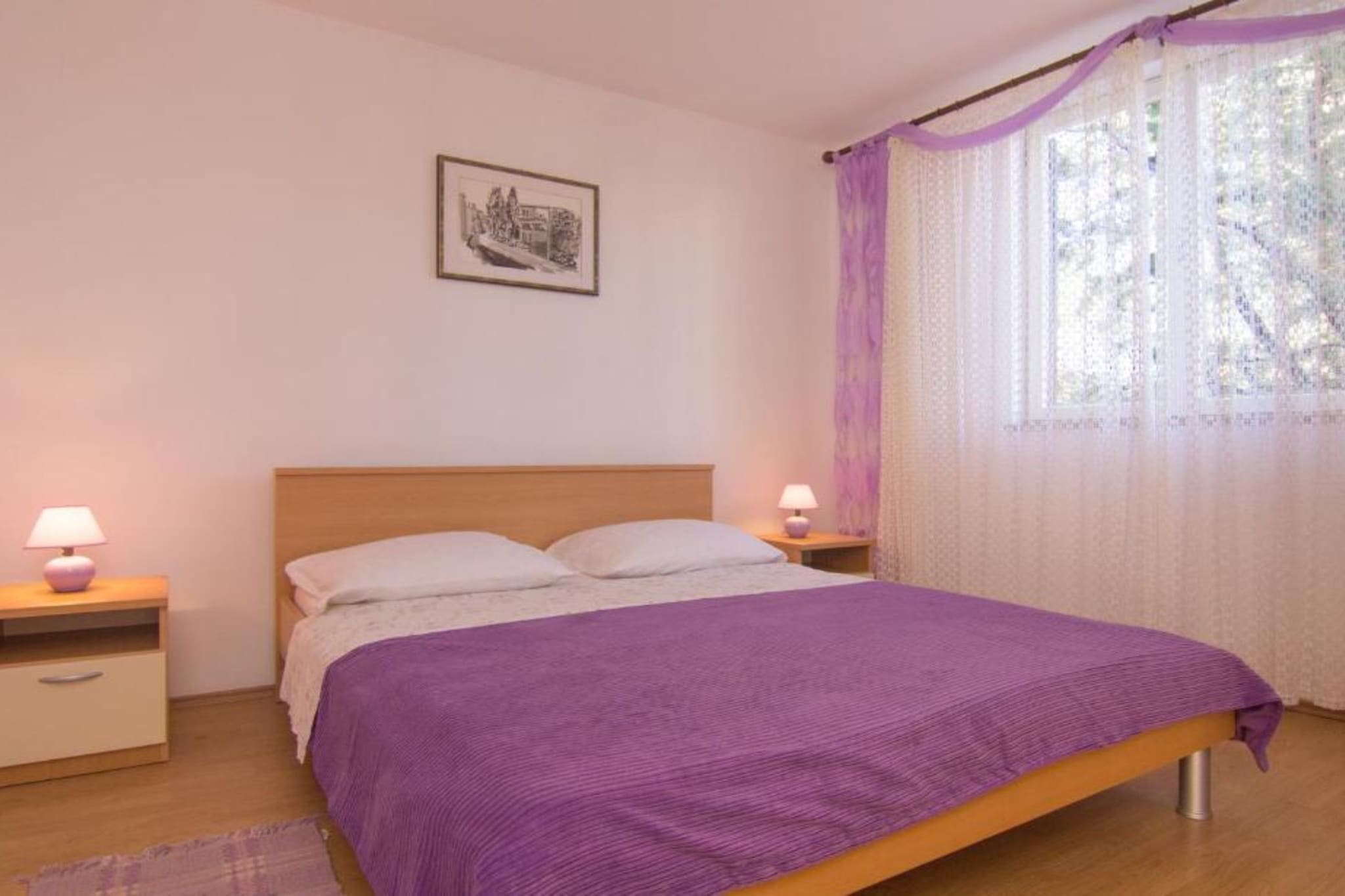 Apartment Magdic - Two Bedroom Apartment with Terrace-Schlafzimmer
