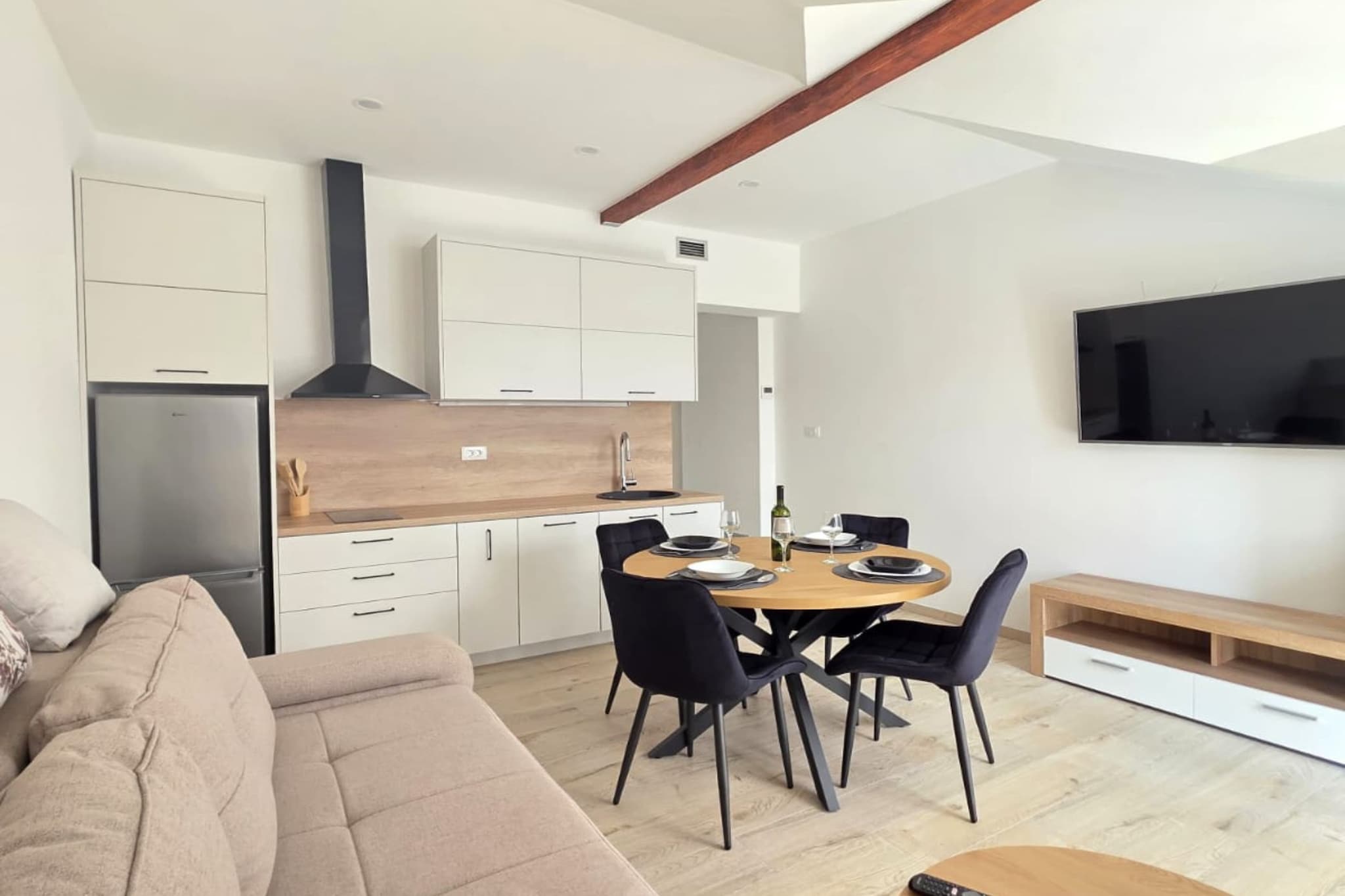 Penthouse Apartment Dijana - One Bedroom Apartment with Terrace-Wohnzimmer