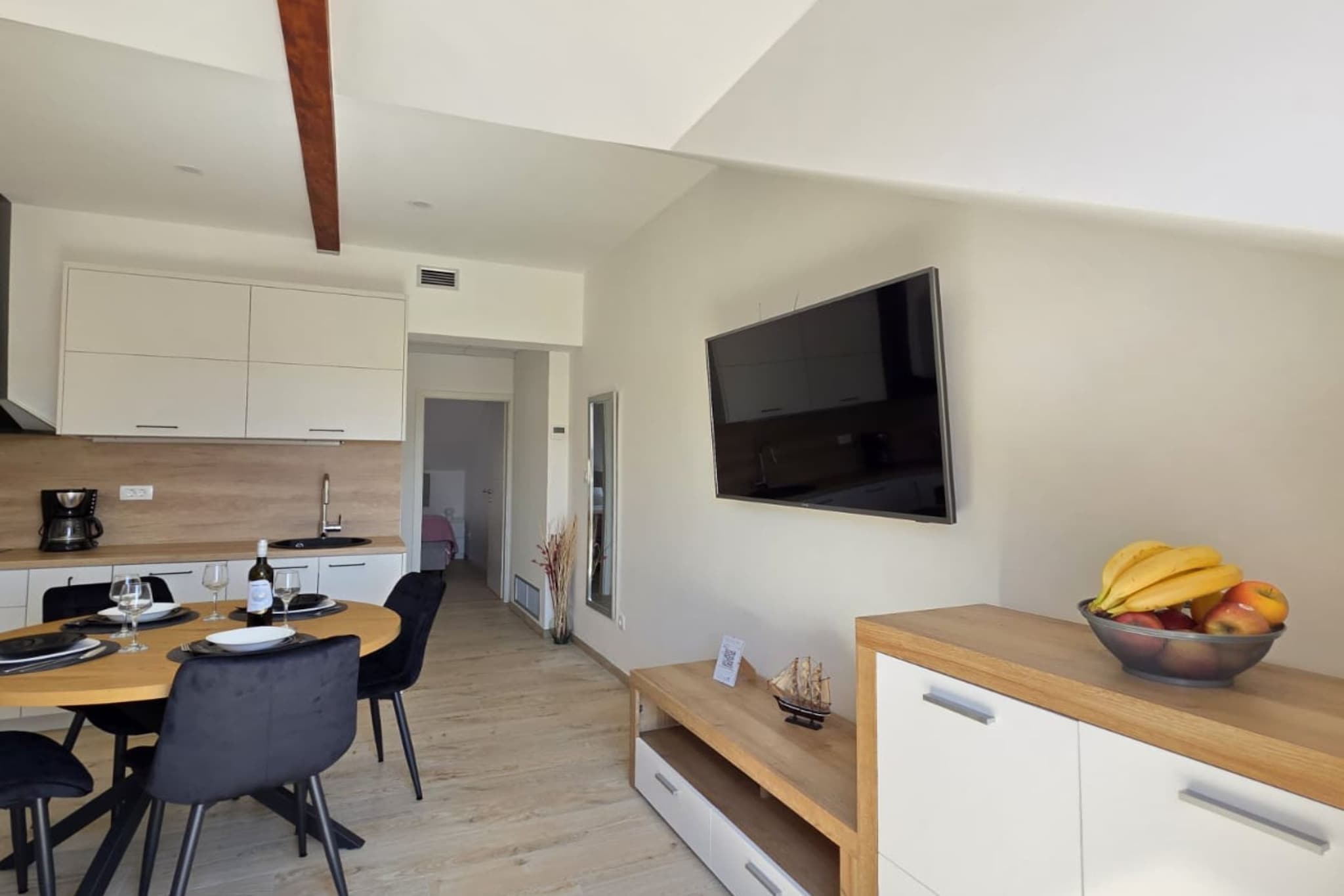 Penthouse Apartment Dijana - One Bedroom Apartment with Terrace-Wohnzimmer