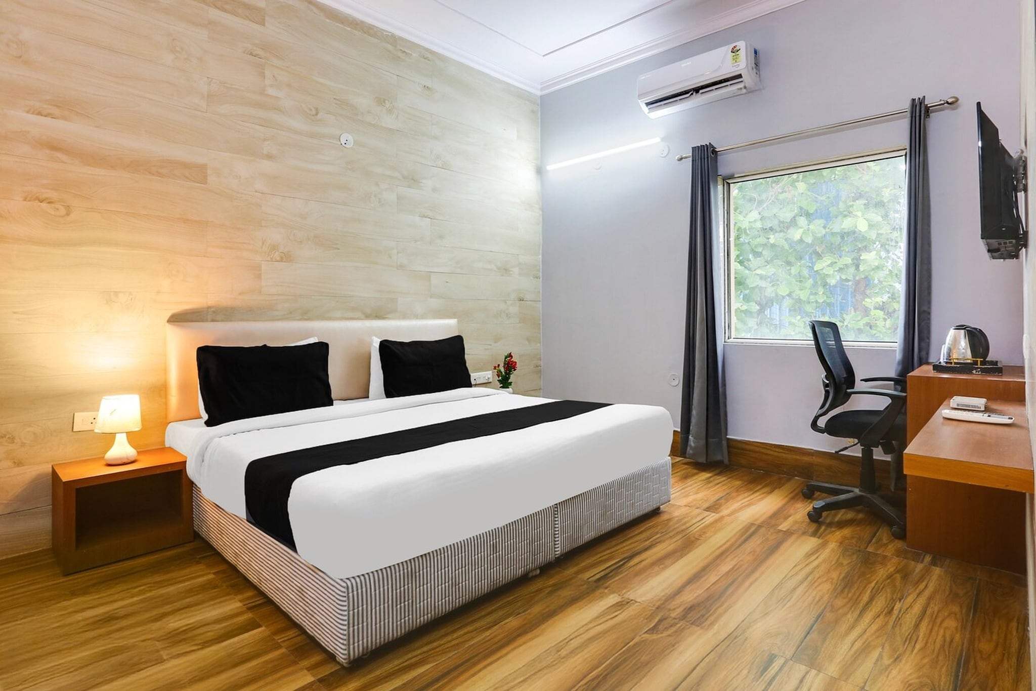 Comfortable Accommodations: Super Collection O Bhiwadi in Bhiwadi offers spacious family rooms with air-conditioning, private bathrooms, and free WiFi throughout the property. Each room includes a work desk, seating area, TV, and free toiletries.

Exceptional Facilities: Guests benefit from a lift, 24-hour front desk, housekeeping service, room service, and continental breakfast. Additional amenities include a workout area, swimming pool, and tiled floors.

Convenient Location: Located 52 km from Delhi International Airport, the hotel is near attractions such as WorldMark Gurgaon (44 km), MG Road (49 km), and Rewari Railway Station (28 km). Highly rated for its attentive staff, room cleanliness, and spacious rooms.

Apologies, but we are currently unable to host foreign nationals at this property.
Complimentary early check-in- Subject to availability
Guests with local ID proof are warmly welcome.
Unmarried couples are warmly welcome at this property.

Early Check-In Policy: A full dayâ€™s room rate will be charged for check-ins before 6:00 AM. Complimentary early check-in is available between 6:00 AM and 10:00 AM, subject to room availability.

Check-in is only available to guests aged 18 and above. Please provide a government-issued ID to confirmÂ yourÂ age.
