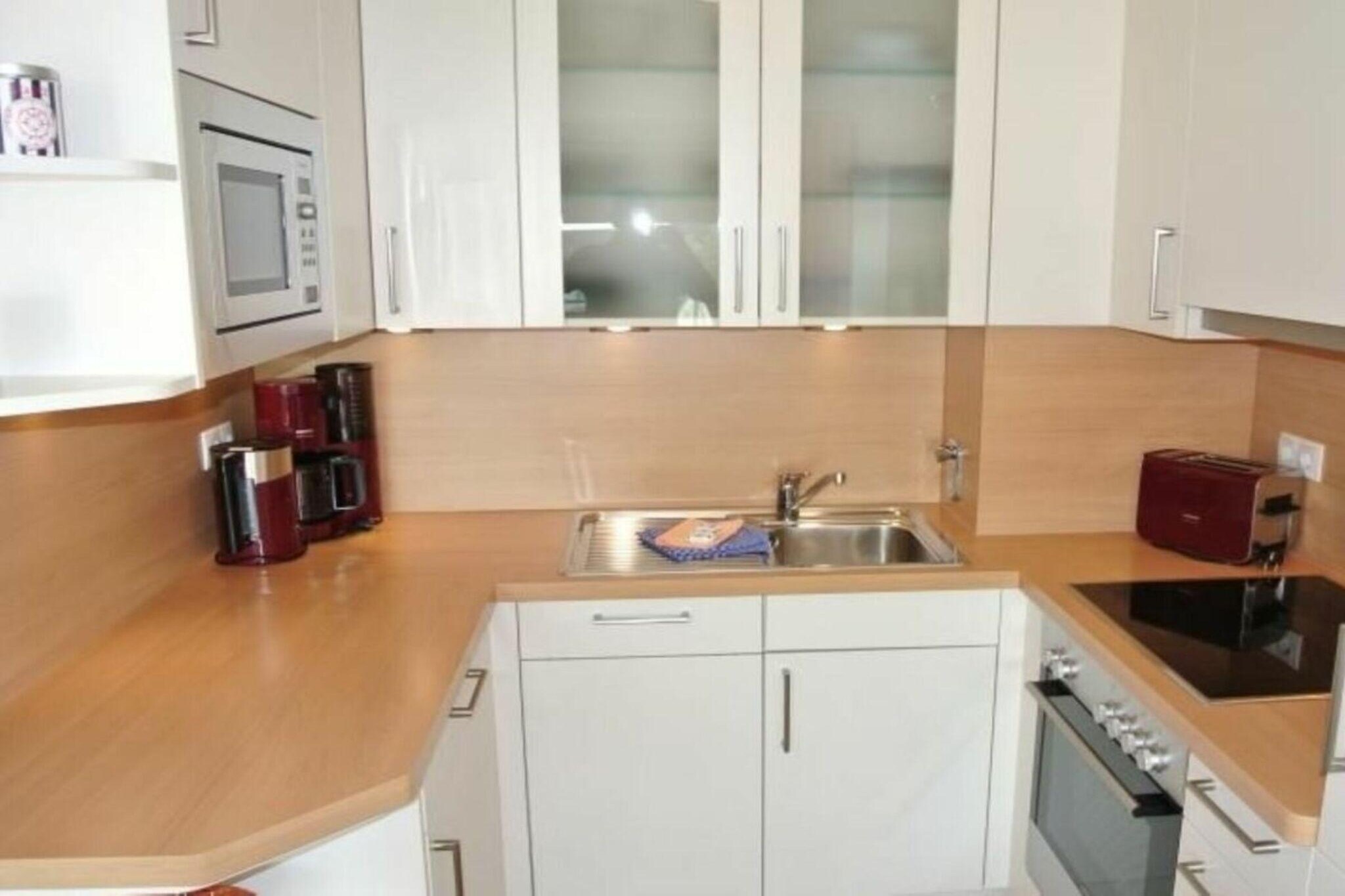Apartment 38 Haus Dünenburg for max. 2 people
This 2-room apartment is located on the 4th floor with a south-facing balcony.
Kitchen
Fitted kitchen
Microwave
Dishwasher
Living/dining room
Cable TV in the living room and bedroom
Stereo/CD player
Blueray player
Telephone with flat rate (only calls to German landlines)
Wi-Fi flat rate (no guarantee)
Balcony
Bedroom
Shower room
Parking space no. 38 behind the house
Note: For shorter booking periods, please check the calendar for follow-up bookings when making your inquiry.