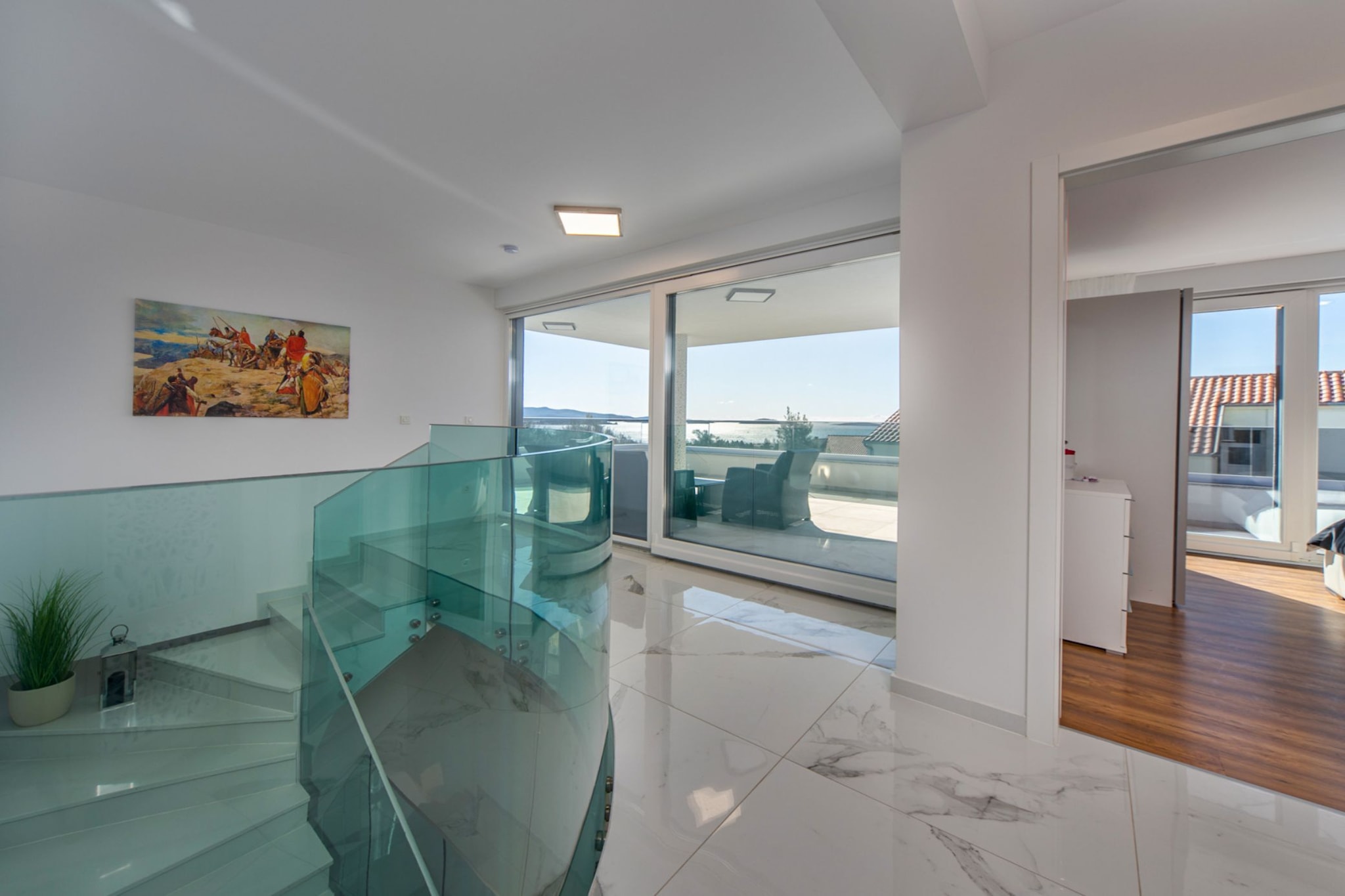Villa Shaula -  Five Bedroom Holiday Home with Pool,Sauna and Gym-Treppe
