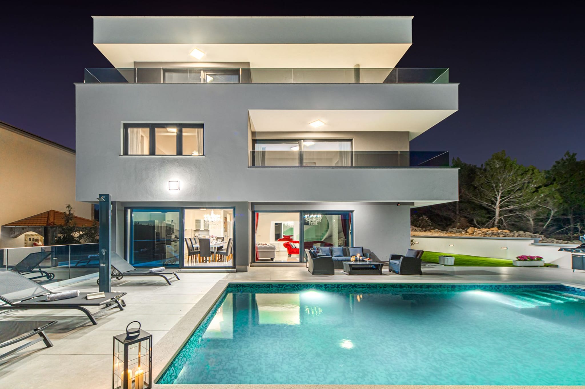 Villa Shaula -  Five Bedroom Holiday Home with Pool,Sauna and Gym-Schwimmbad
