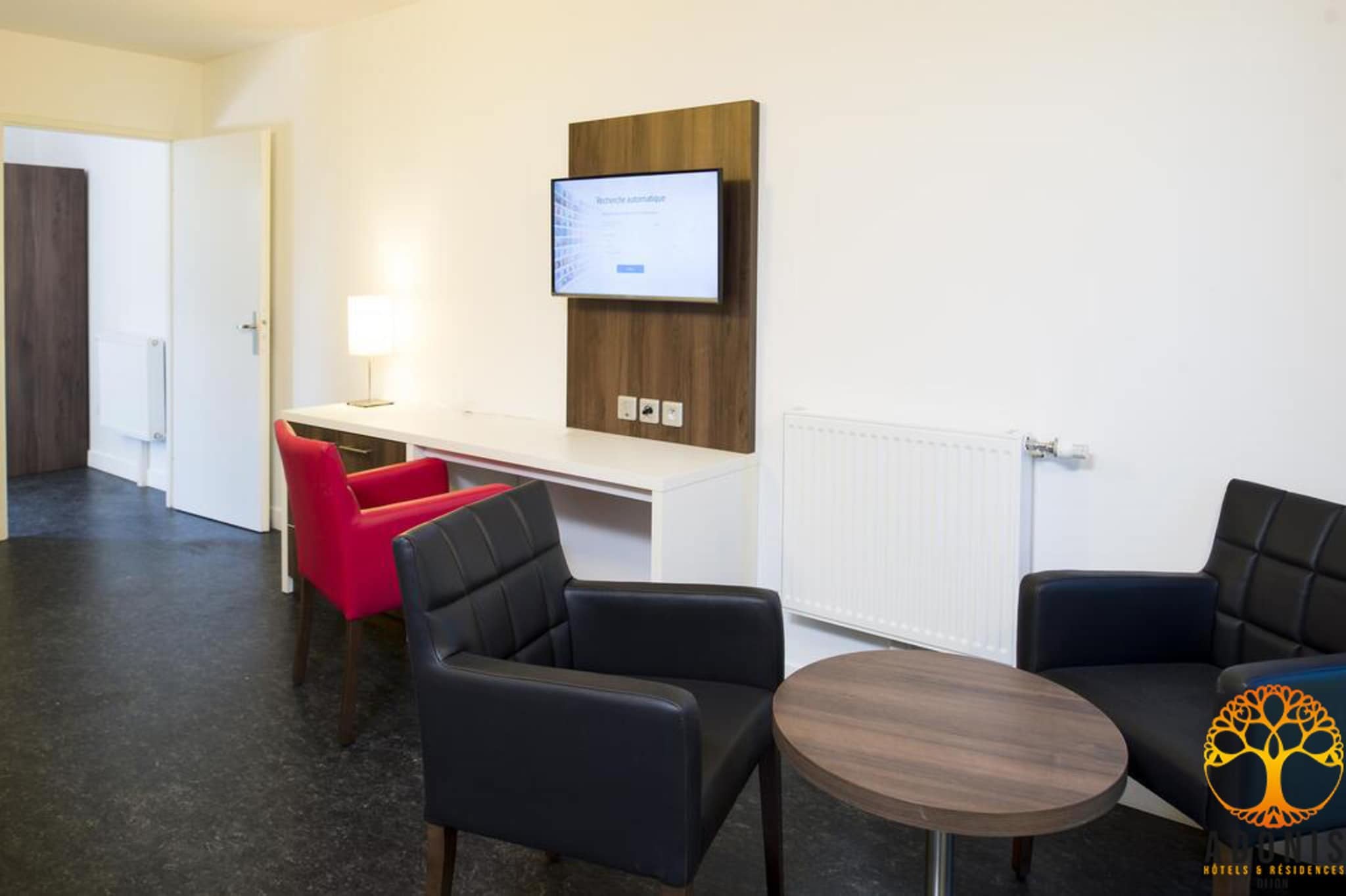 Adonis Dijon Maison Internationale welcomes you year-round for short or long stays, perfectly situated in the heart of the Bourgogne University Campus in Dijon, just 3 km from the Dijon Exhibition and Convention Center. Free public parking is conveniently located near the hotel.

This establishment offers comfortable and fully equipped accommodations for your stay, each including a kitchenette, a private bathroom, comfortable bedding, and linens. Guests can enjoy free Wifi, a flat-screen TV, and access to a conference room, office space, terrace, and breakfast room.

Adonis Dijon residence boasts a unique and accessible location. It's barely a hundred meters from the city center of Dijon and close to public transport, with the Porte Neuve train station just 2 km away. The Bourgogne Airport is located 8 km away (a 15-minute drive). For events, the Exhibition Center is 3 km from the residence, and the Zenith Showroom is 6 km away.

Getting Here:

By Plane/Public Transport: From Bourgogne Airport (9km), take a taxi or bus to Dijon Ville SNCF train station. Then, take the T1 tram towards Quétigny and alight at the "ERASME" stop. Continue alongside the tracks in the same direction for about 200m, then take the path on the left.
By Train: Dijon Ville SNCF train station is approximately 3.5 km from the hotel, accessible via public transport.
By Road: Follow the highway to Rue Sully/D107 in Dijon, then take the D107 exit from N274. Continue on Rue Sully/D107 and drive to Avenue Alain Savary.