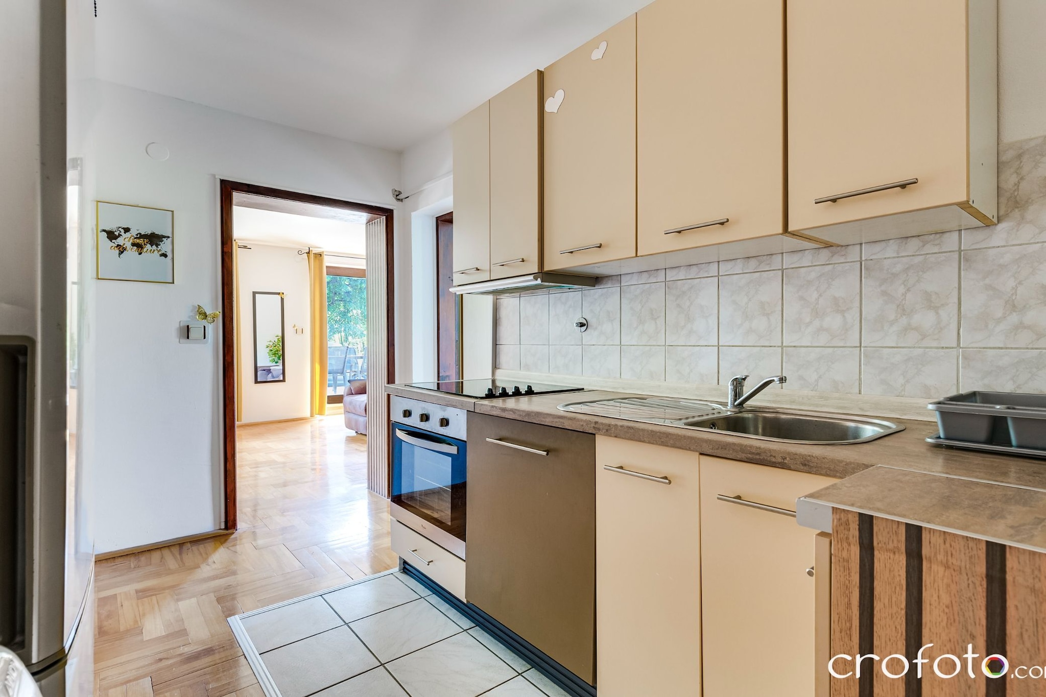 Apartments Villa Mavi-Two Bedroom Apartment  Ground floor A1-Küche