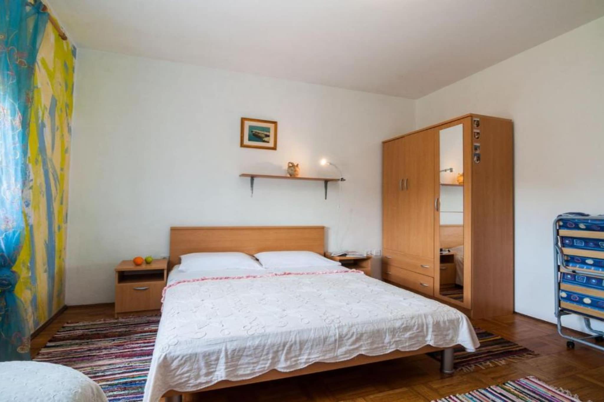Seaside Oasis Apartments on Island Ugljan - Two Bedroom Apartment with Terrace (owner Cvita 3)-Slaapkamer