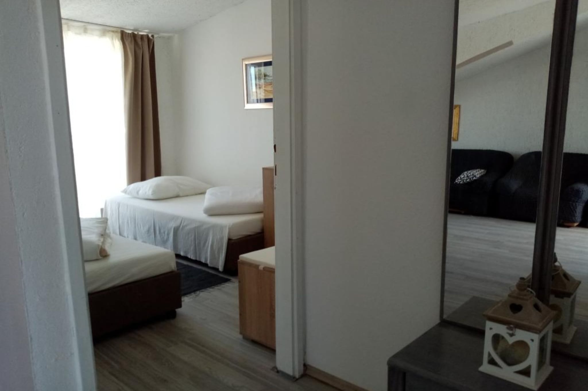 Apartments Silva - Superior Two Bedroom Apartment with Balcony and Sea View-Chambre