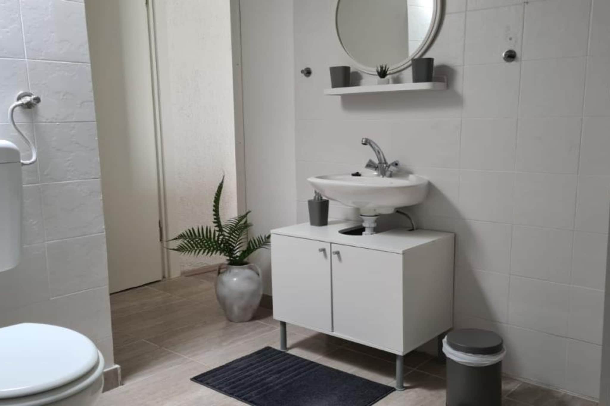 Apartments Silva - Superior Two Bedroom Apartment with Balcony and Sea View-Salle de bain