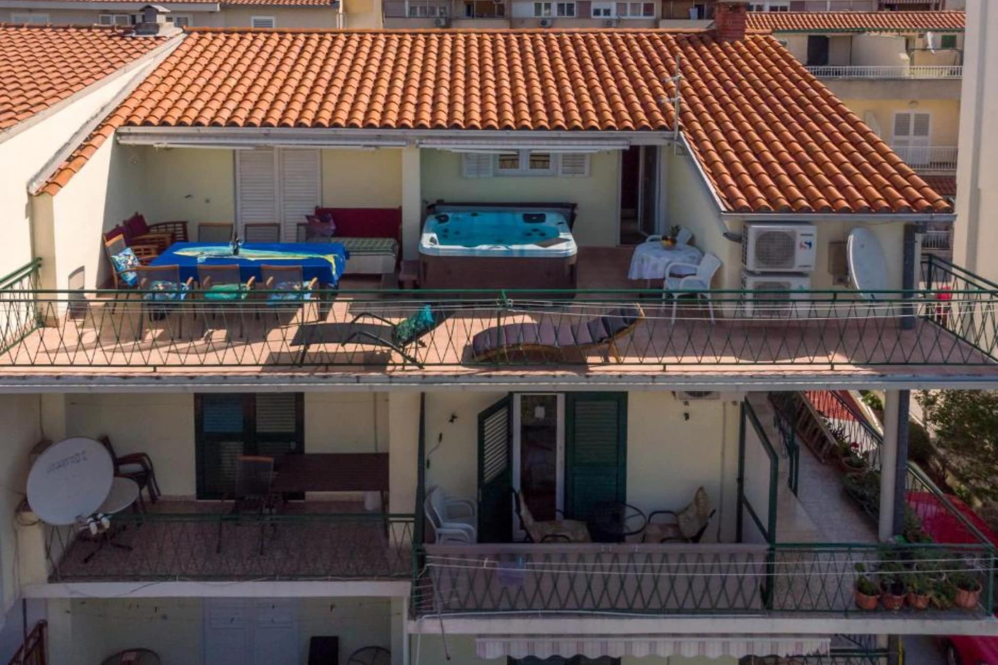 Apartments Ribarević - Three Bedroom Apartment With Terrace and Sea View-Outdoor