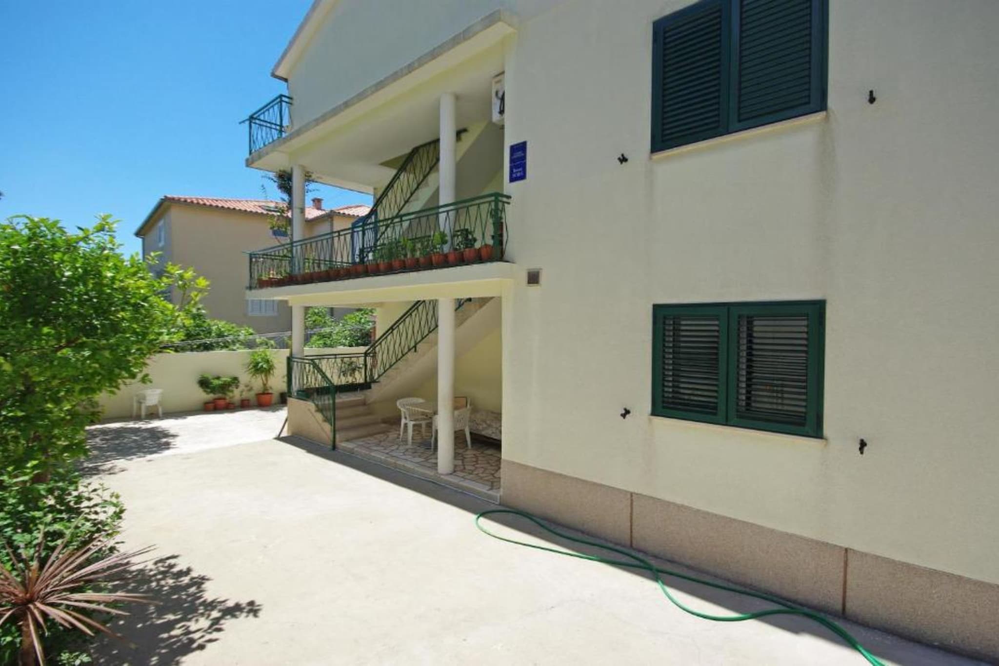 Apartments Ribarević - Three Bedroom Apartment With Terrace and Sea View-Outdoor