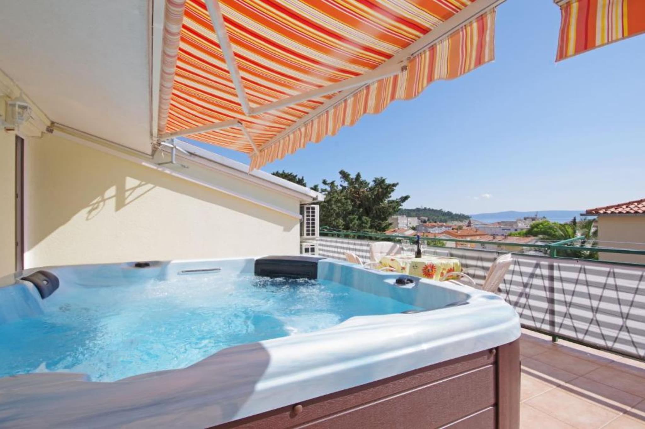 Apartments Ribarević - Three Bedroom Apartment With Terrace and Sea View-Swimming pool