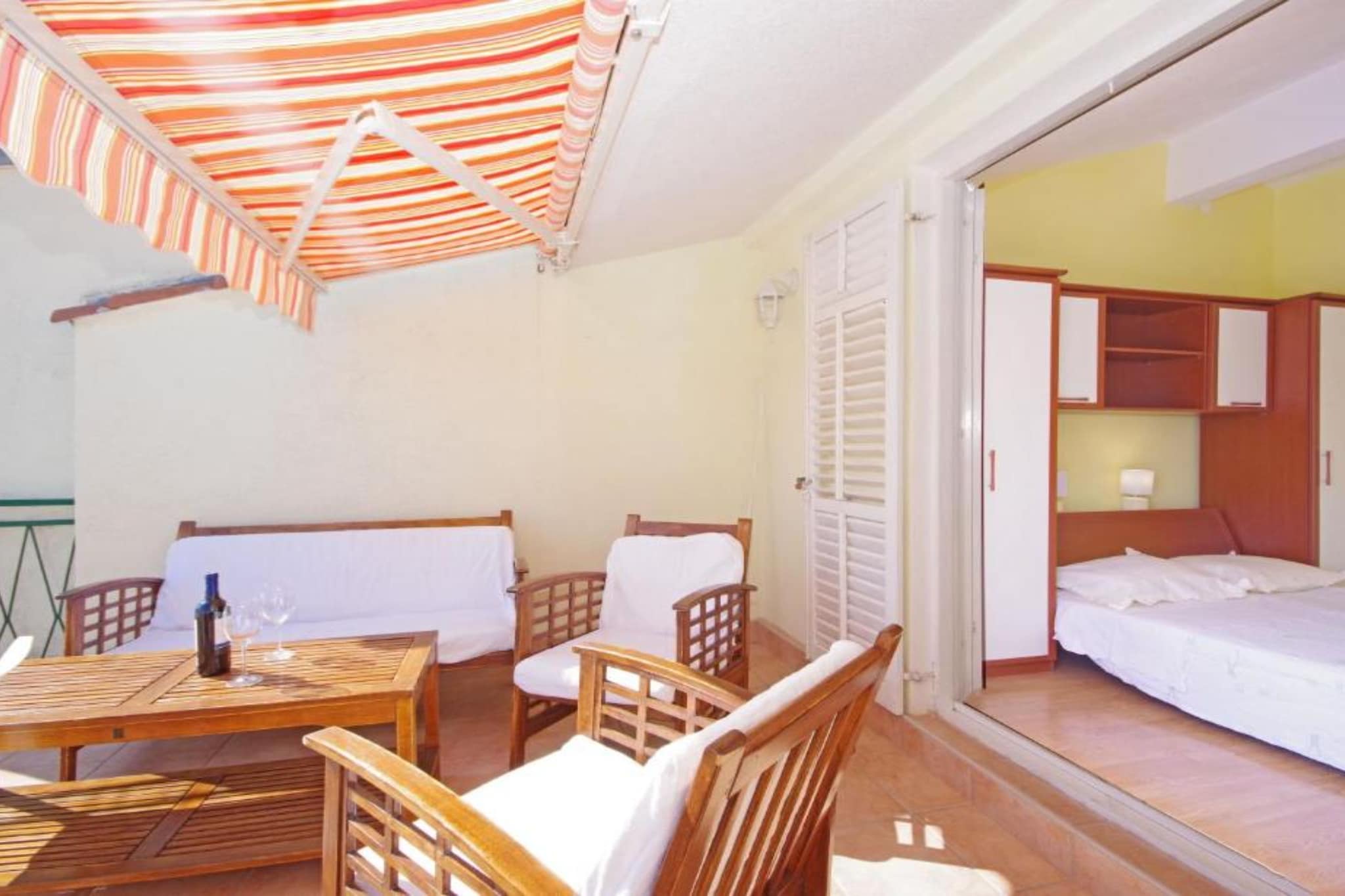 Apartments Ribarević - Three Bedroom Apartment With Terrace and Sea View-Swimming pool