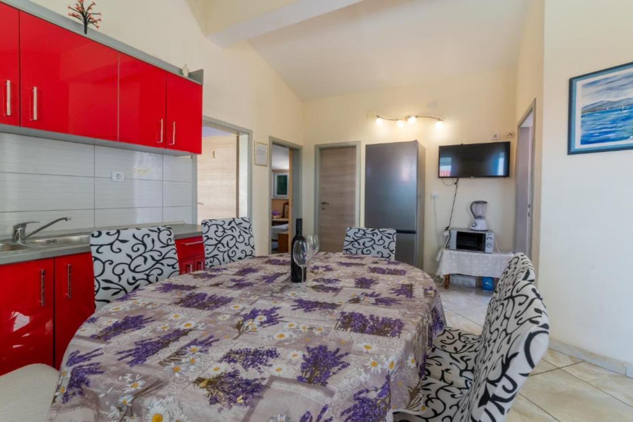 Apartments Ribarević - Three Bedroom Apartment With Terrace and Sea View-Outdoor