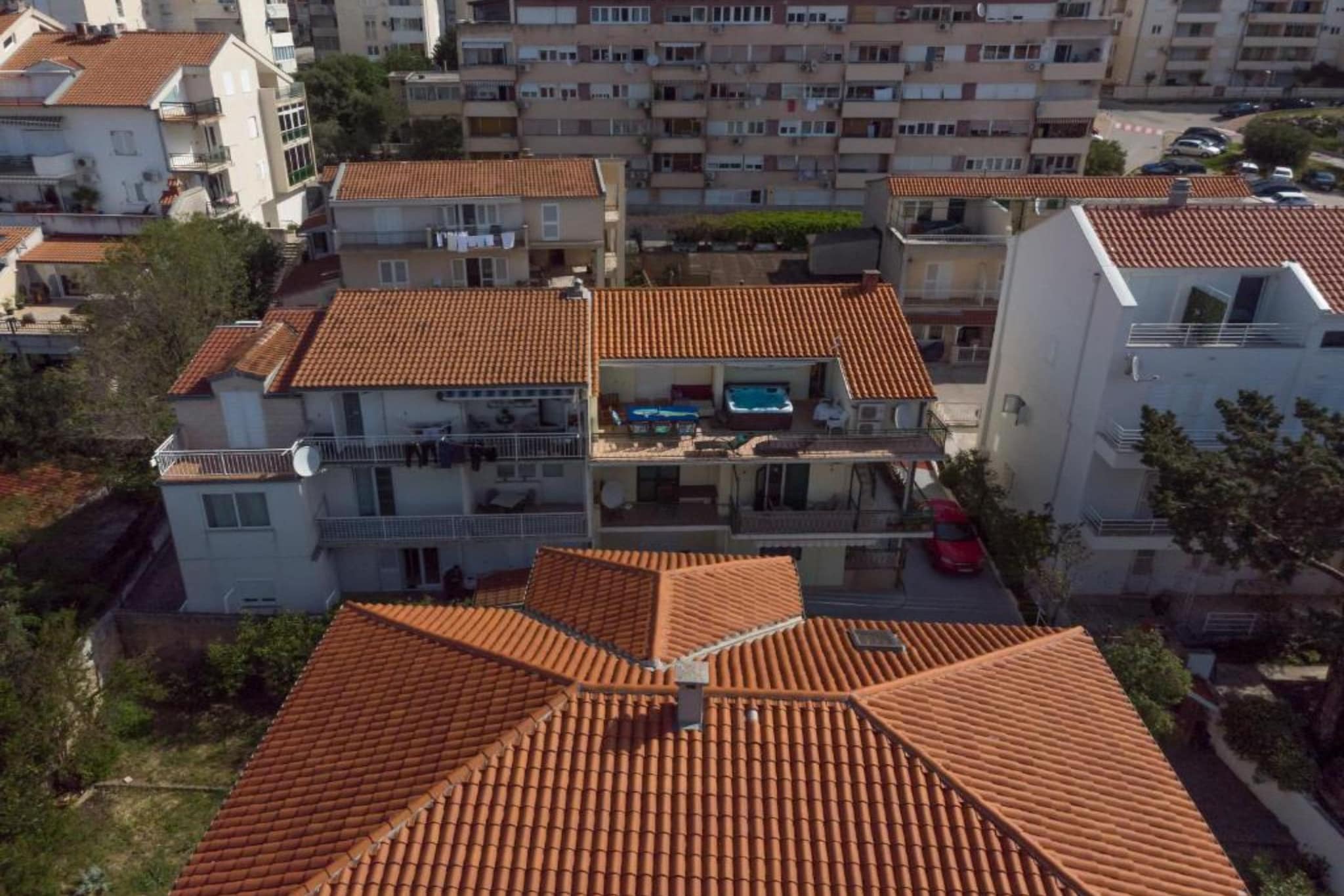 Apartments Ribarević  - One Bedroom Apartment with Balcony-Outdoor