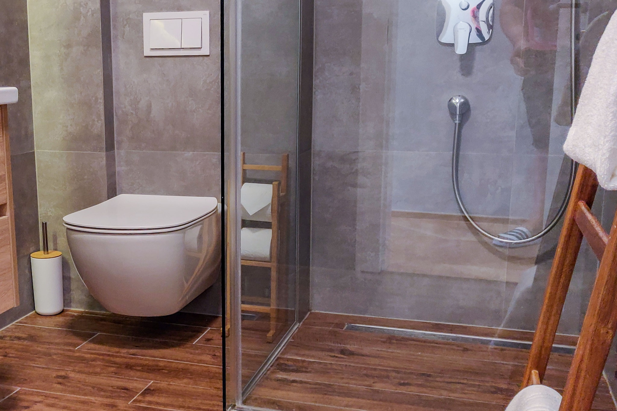 Downtown Zadar Stylish and Sophisticated Apartments - Studio Apartment (owner 2-Studio)-Badkamer