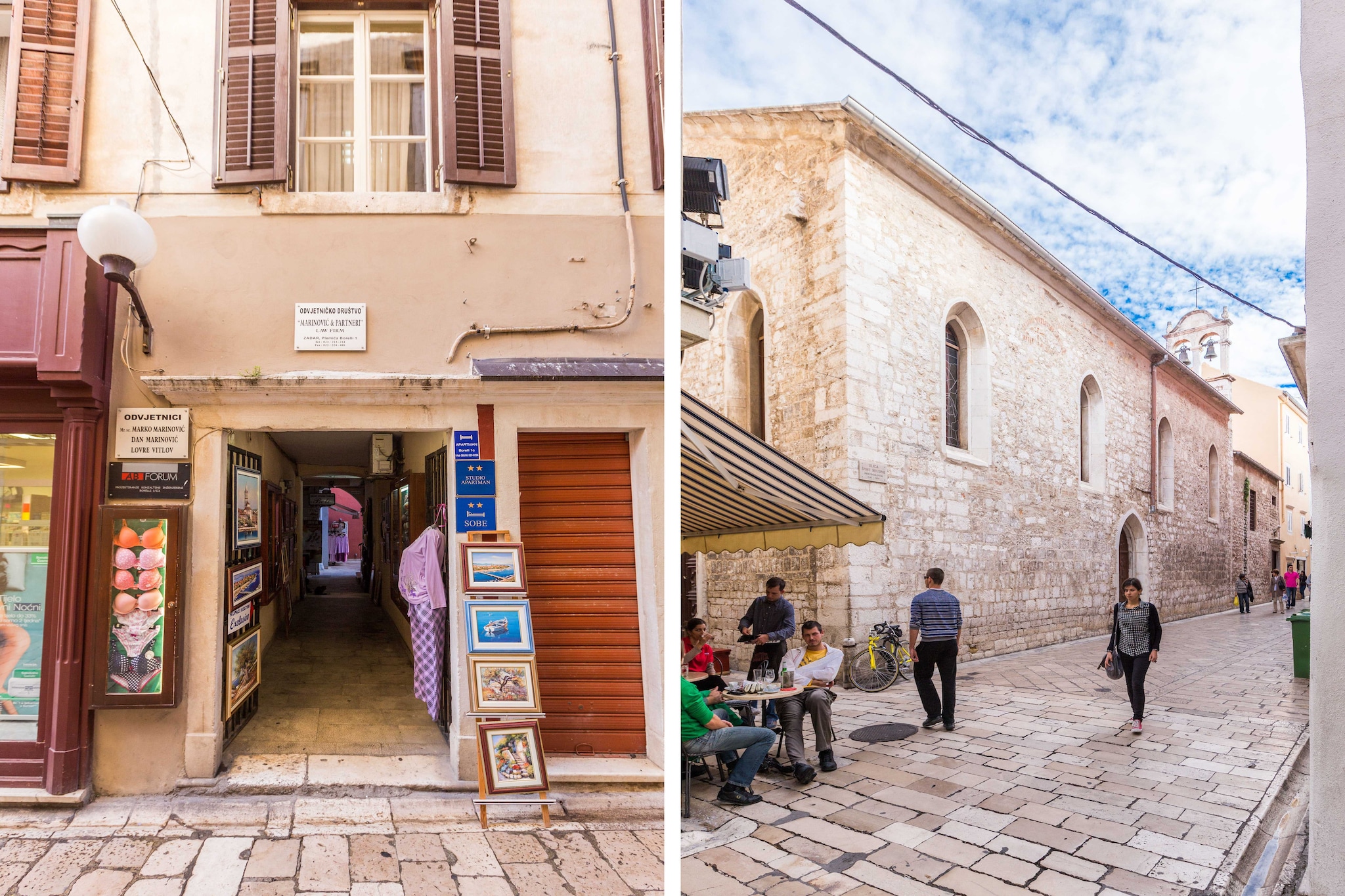 Secret & Stylish Hideaway Apartments Zadar Old Town - Double Room (owner Mila Room)-Buitenlucht