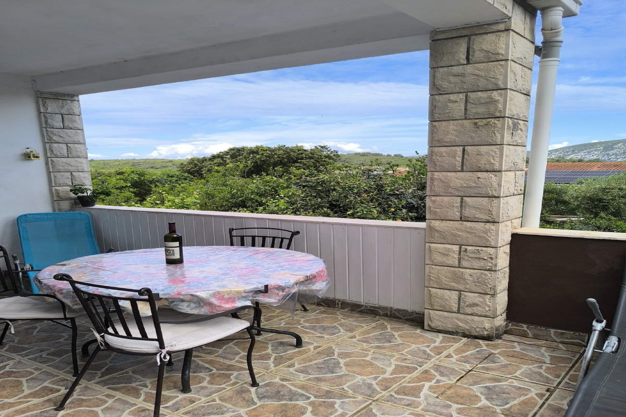 Cozy Apartments Žute, island of Korčula-One-Bedroom Apartment With Terrace And Sea View  (A2)-Terrasse
