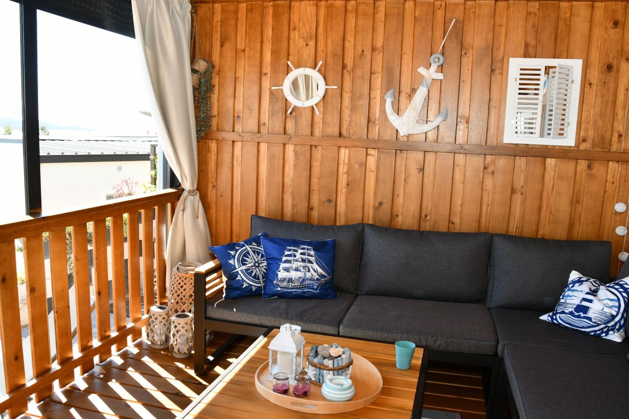 Mobile Home With Terrace And Sea View (Azzuro)-Outdoor